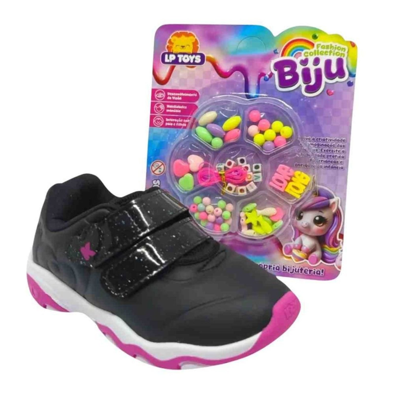 Infantil - Tênis Running Kidy Preto