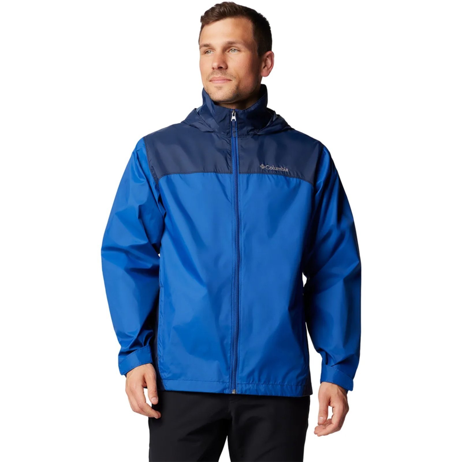 Jaqueta Columbia Glennaker Lake II Rain Azul Masculino