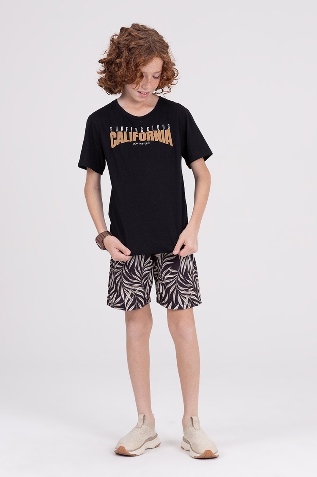 Infantil - Conjunto Cali Club Preto