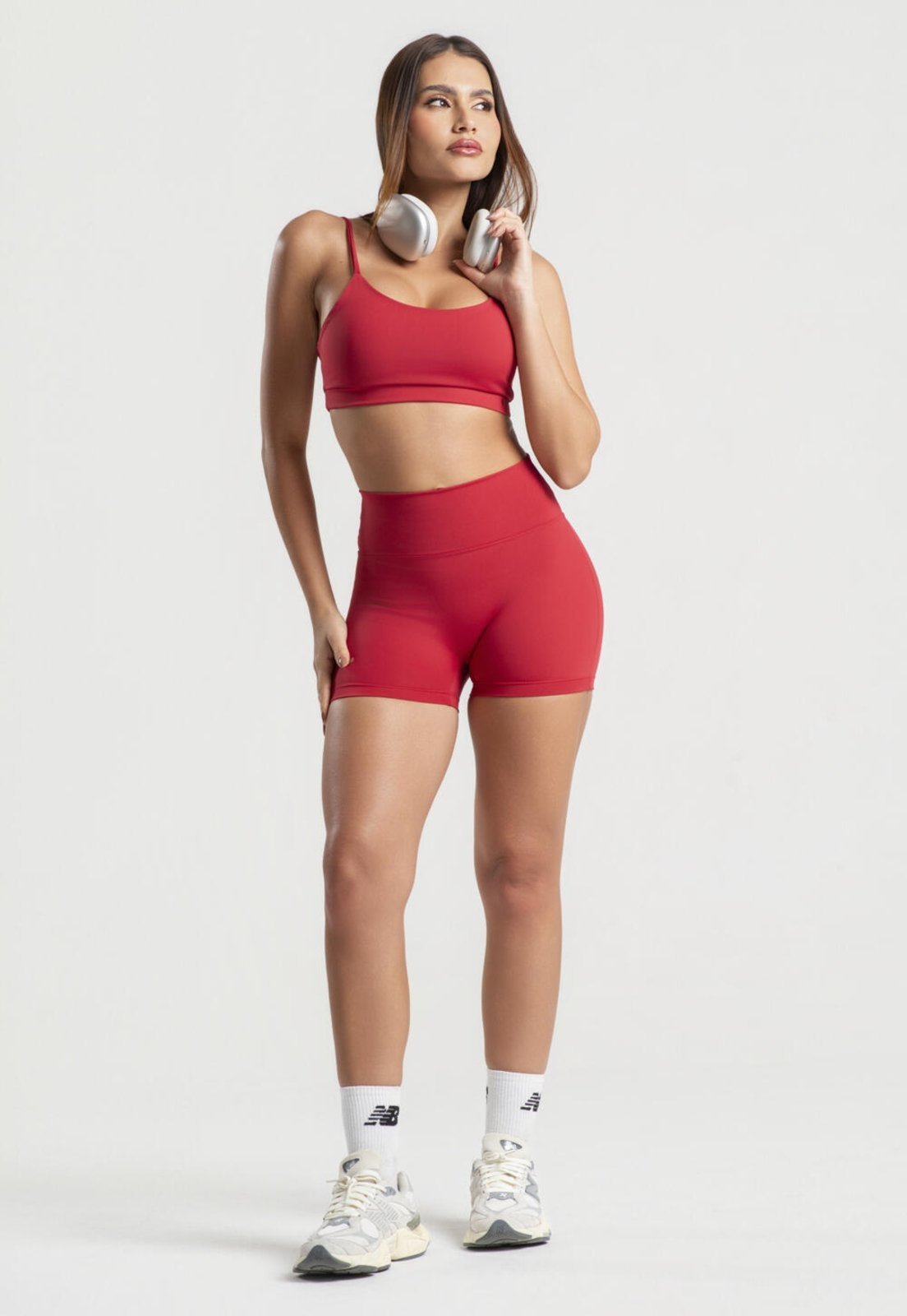 Top Básico Alças Finas Reguláveis Vermelho Grená Wemood Tp006-015 Vermelho