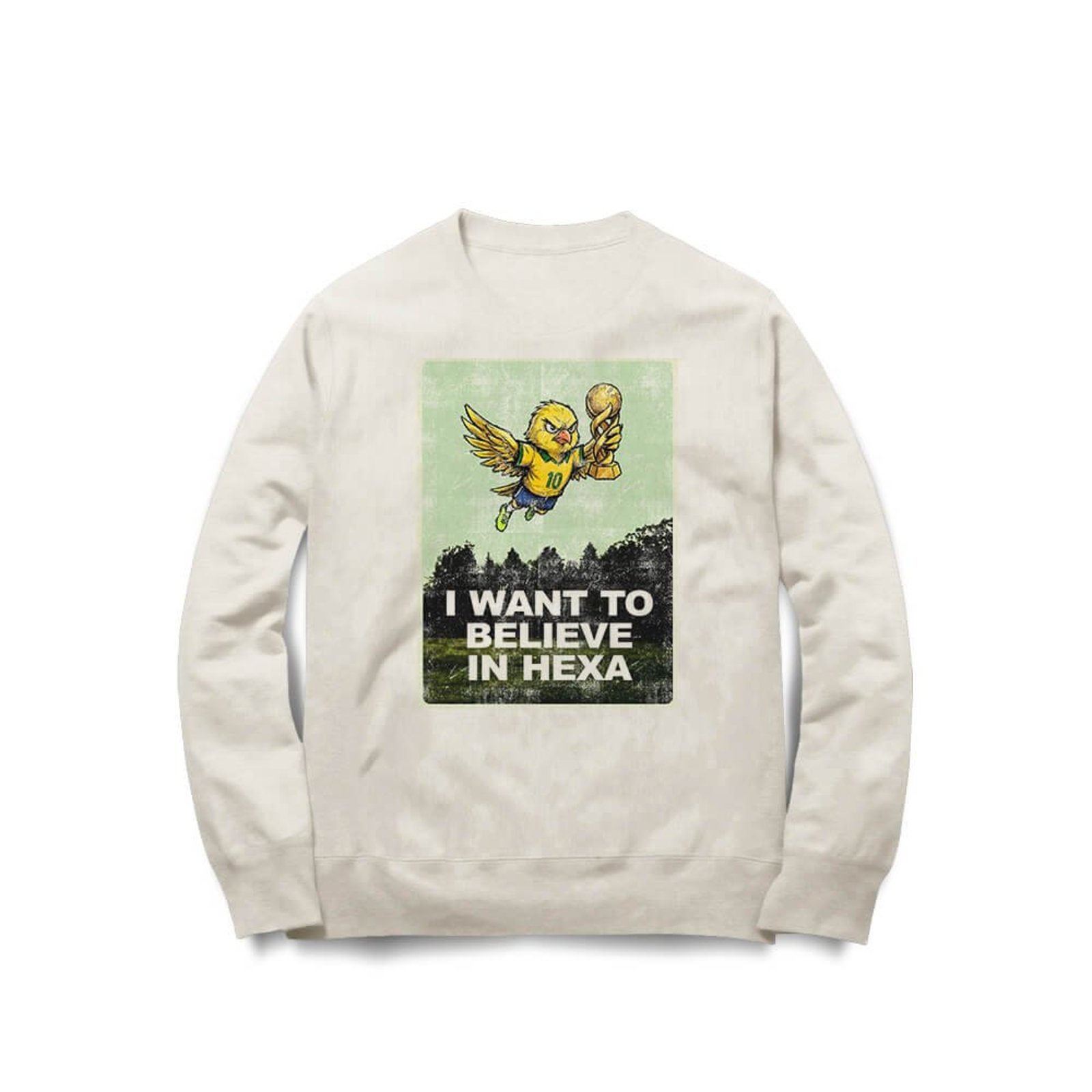 Moletom I Want To Believe In Hexa - Off White