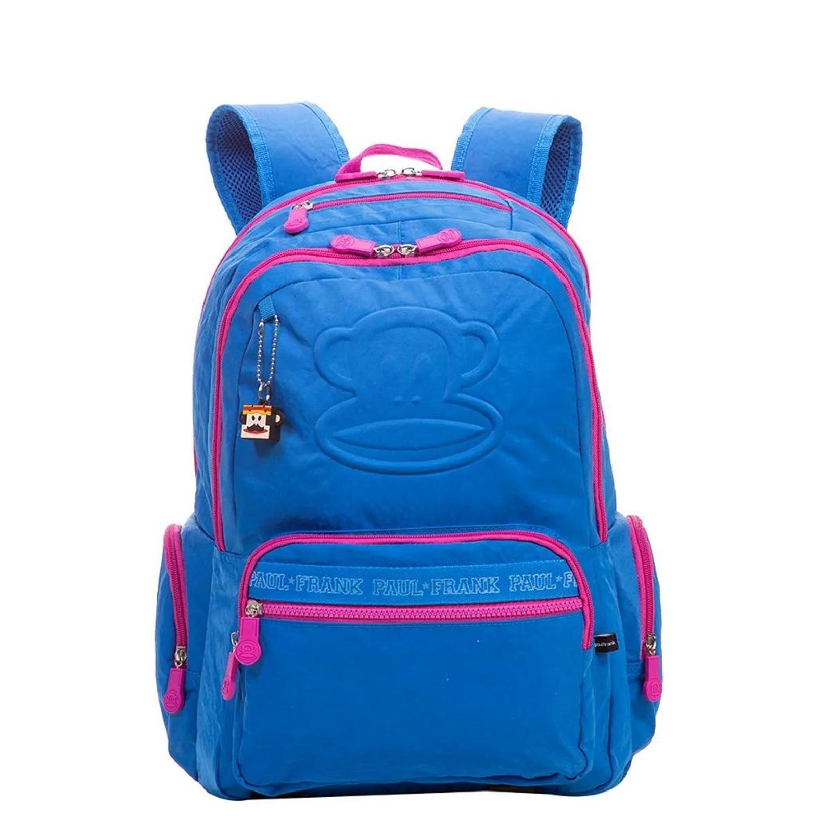 Vista 2 Infantil - Mochila Sestini Grande Paul Frank Classics Aquamarine Azul incolor azul Sestini incolor azul