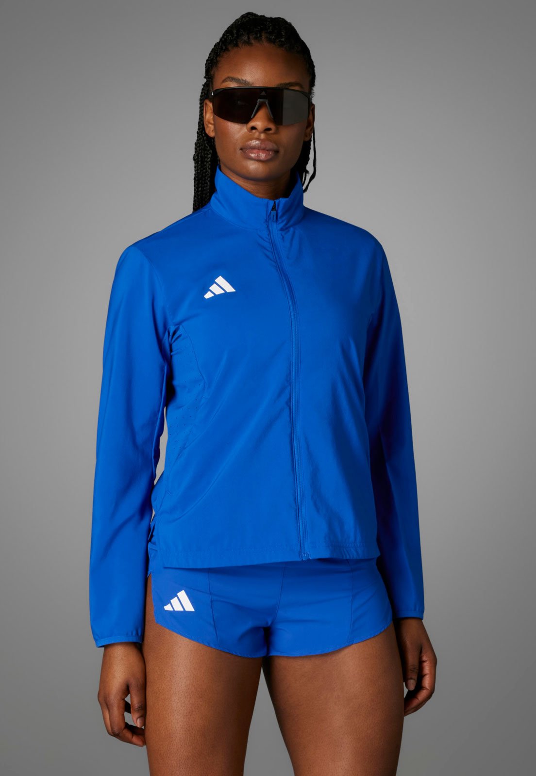 Jaqueta Feminina adidas Performance ADIZERO Azul