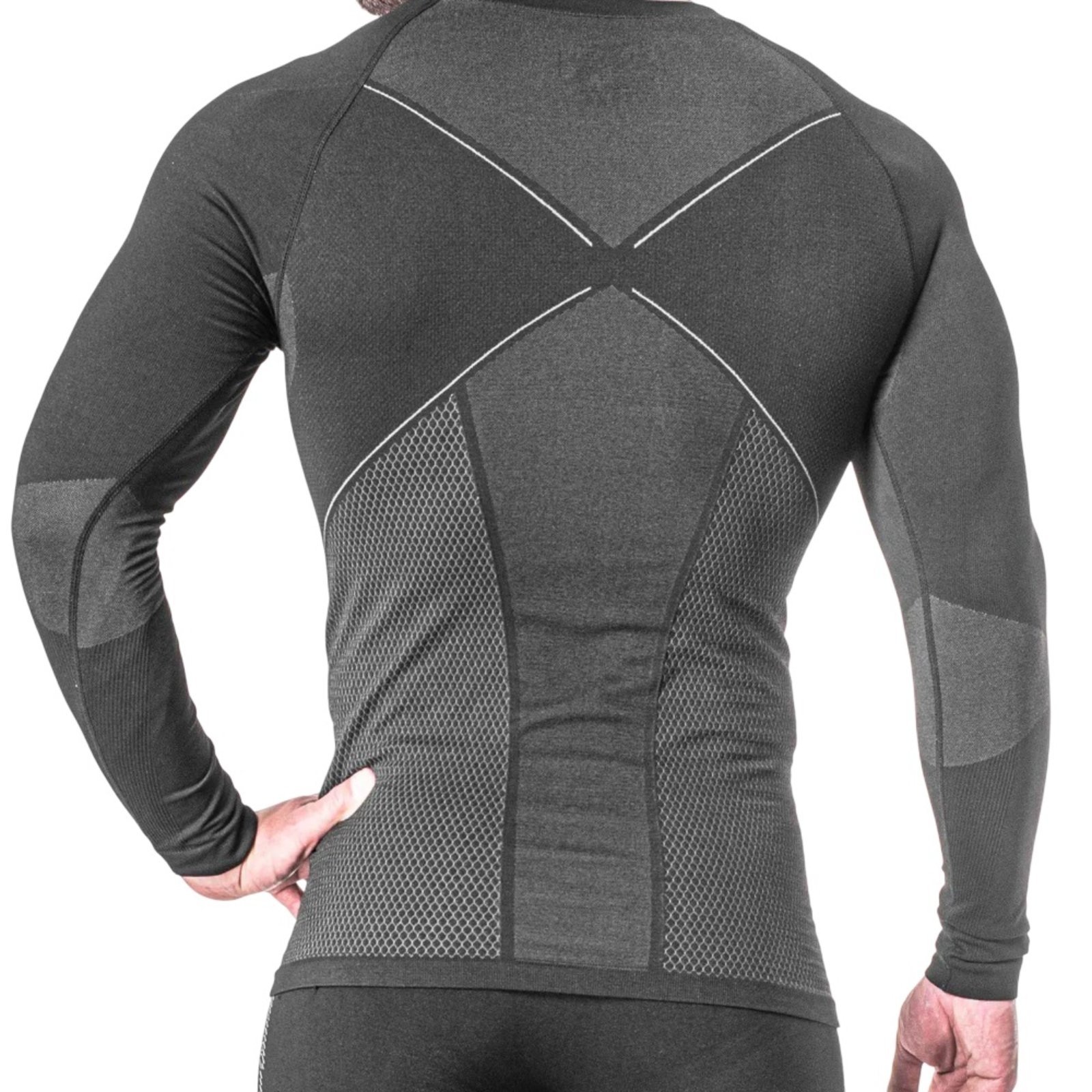 Vista 3 Camiseta Poker Skin Comfort X-RAY M/L Unissex - Preta preto Poker preto