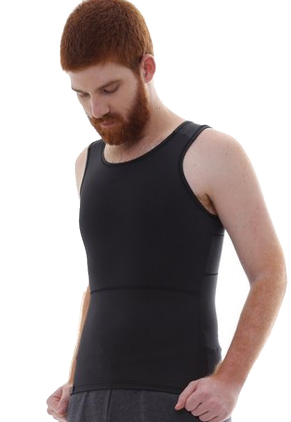 Regata Slim Fitness Modeladora para Ginecomastia Pre.