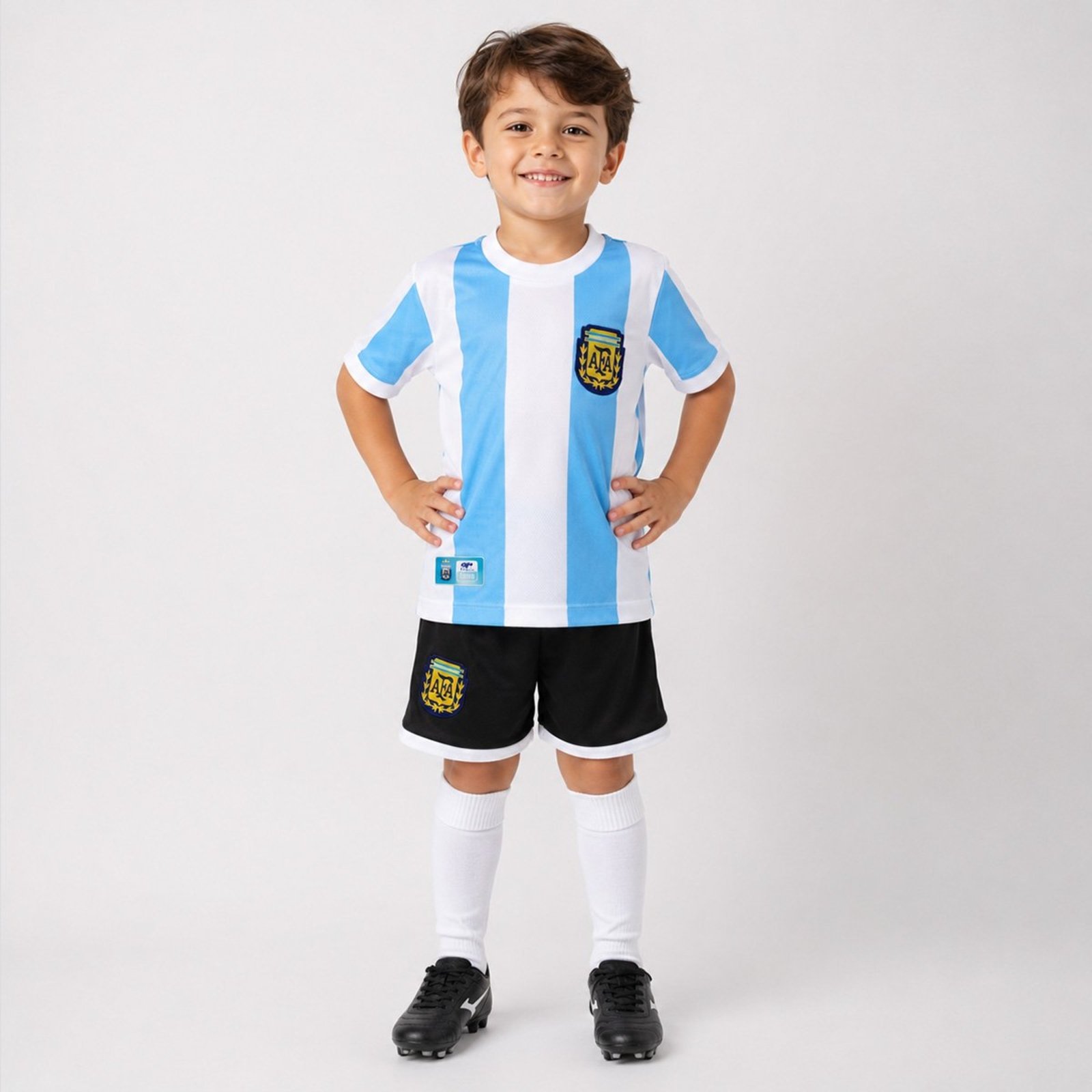 Kit Argentina Retrô 1986 Azul