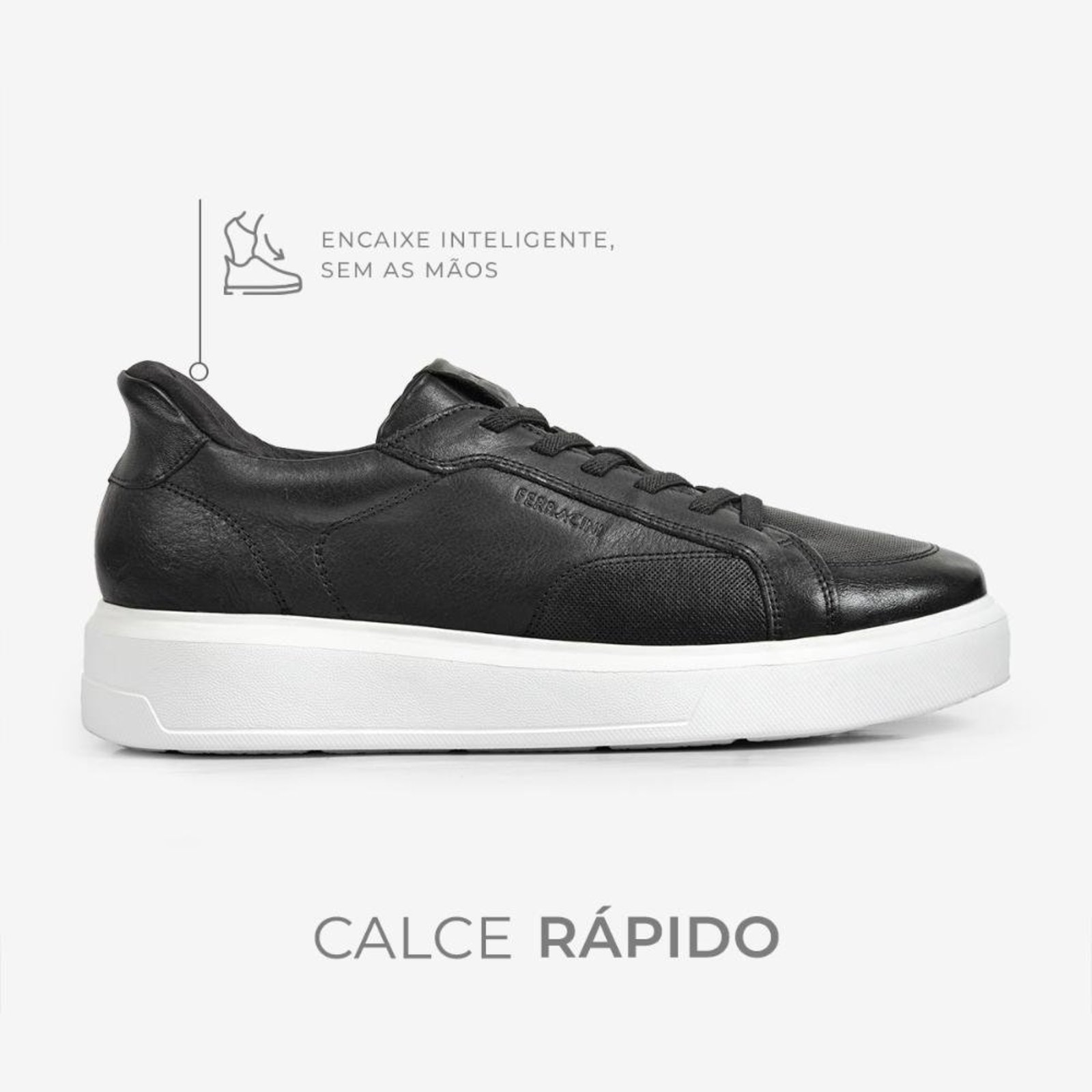 Sneaker Flip Classic 9110-733A Preto