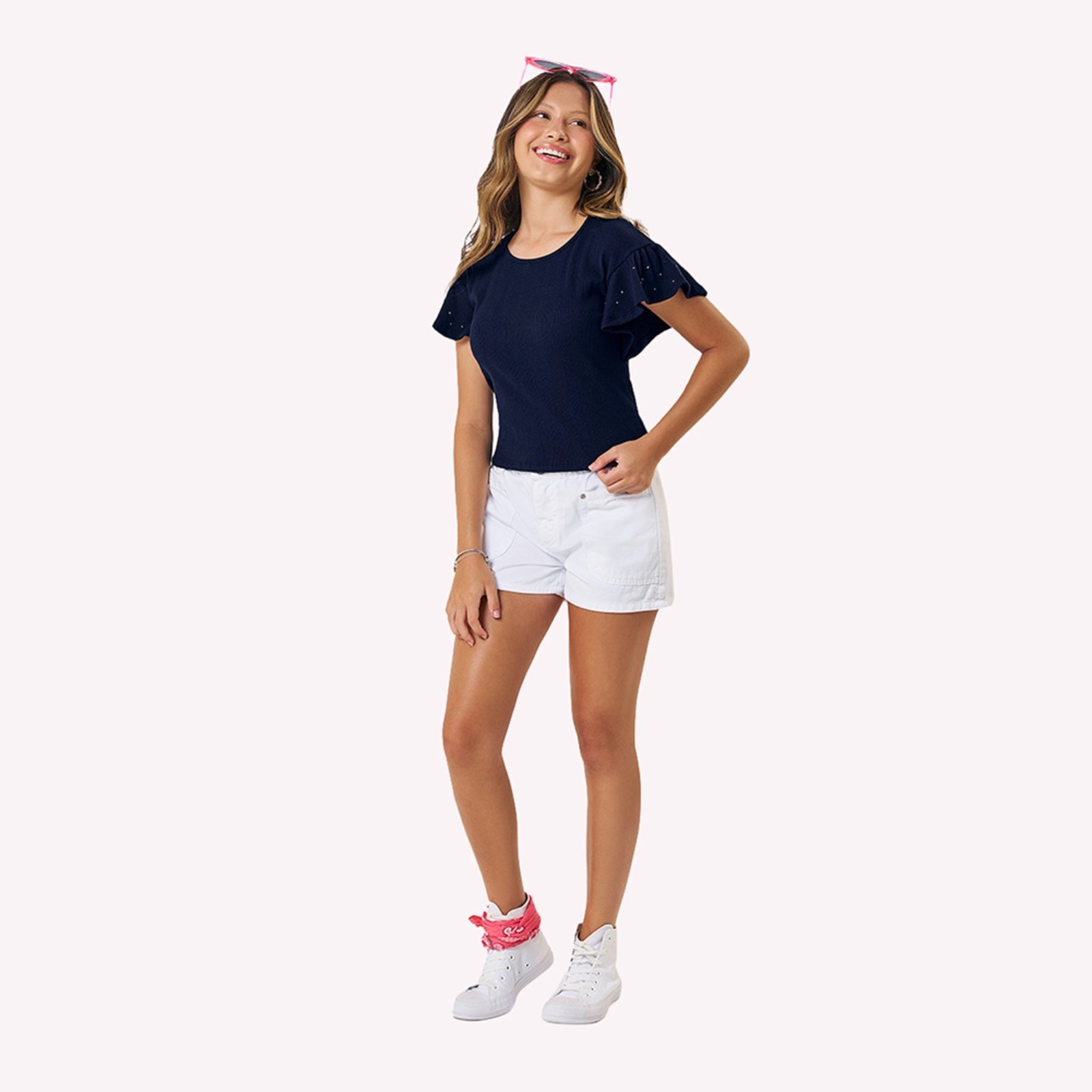 Infantil – Blusa Menina em Ribana Kyly