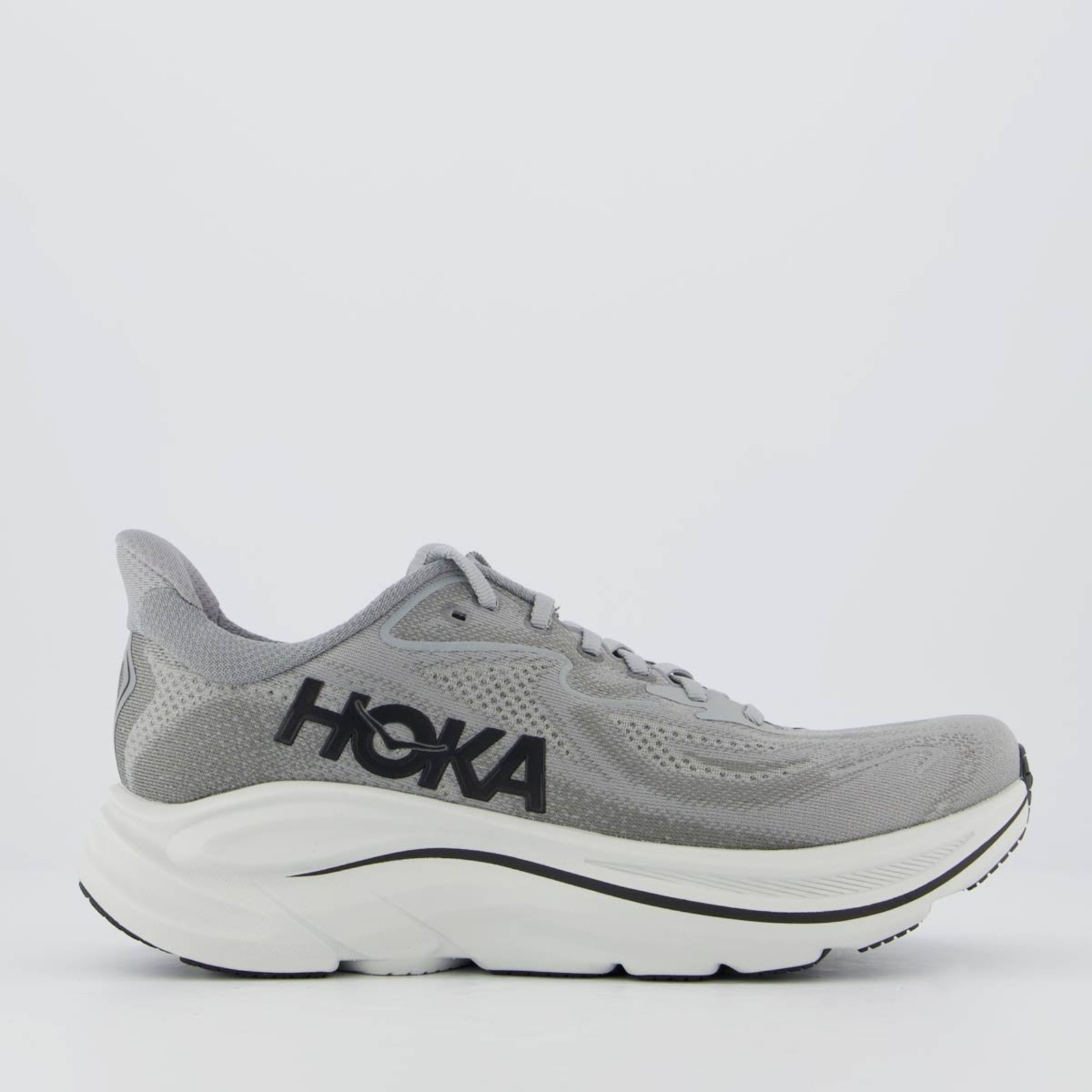 Tênis Hoka Clifton 10 Cinza e Preto