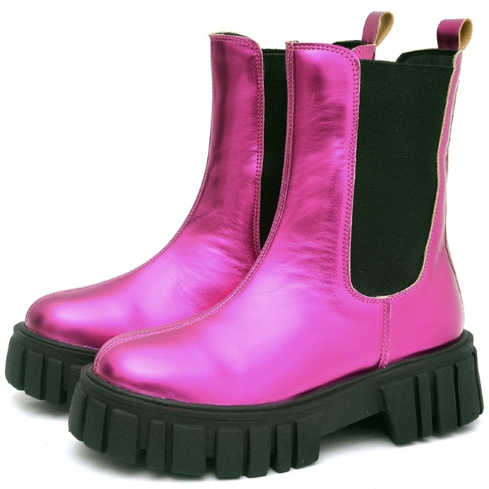Bota Coturno Feminino Tratorada DUBUY 1506FG Rosa