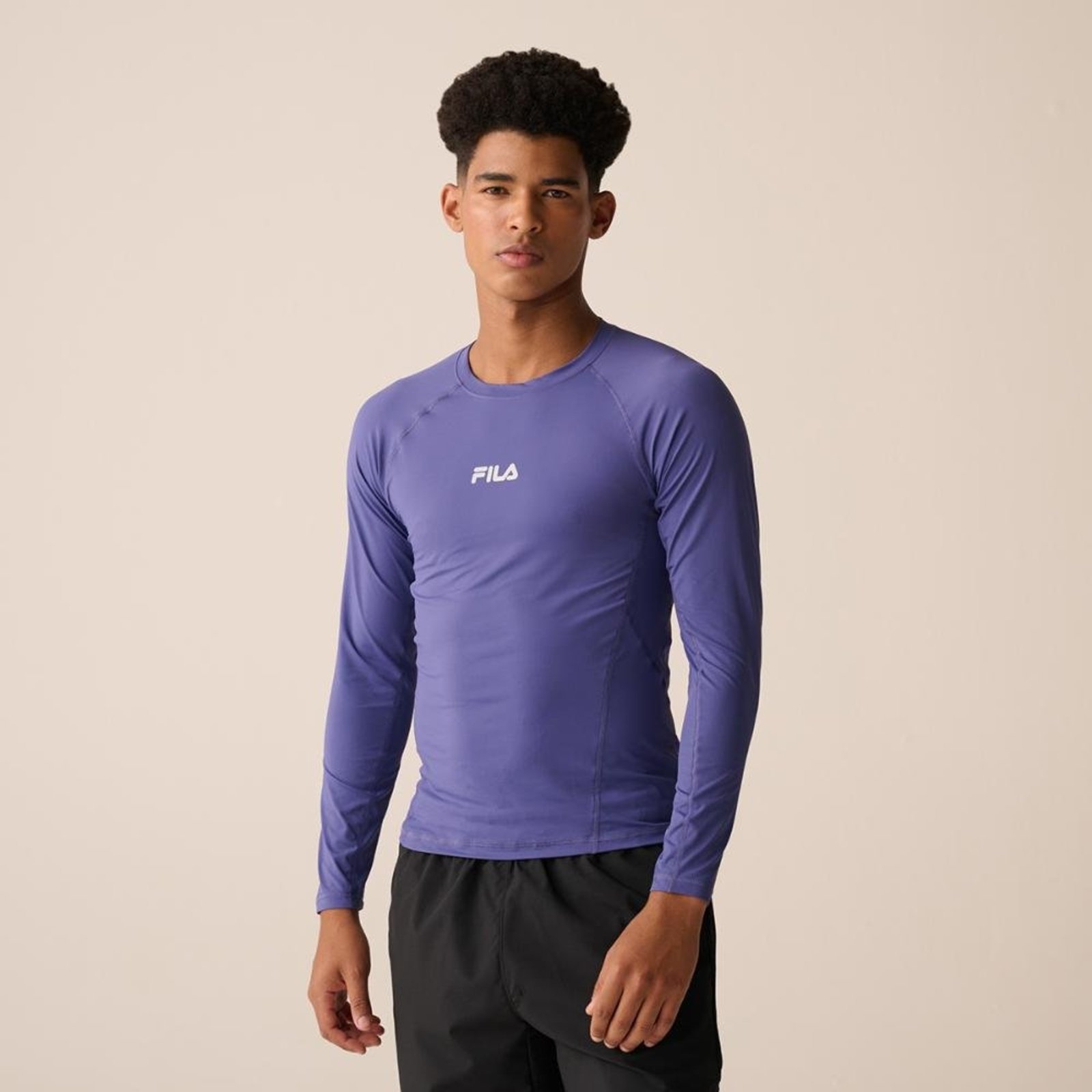 Camiseta Manga Longa Fila Performa Eco Masculina Incolor