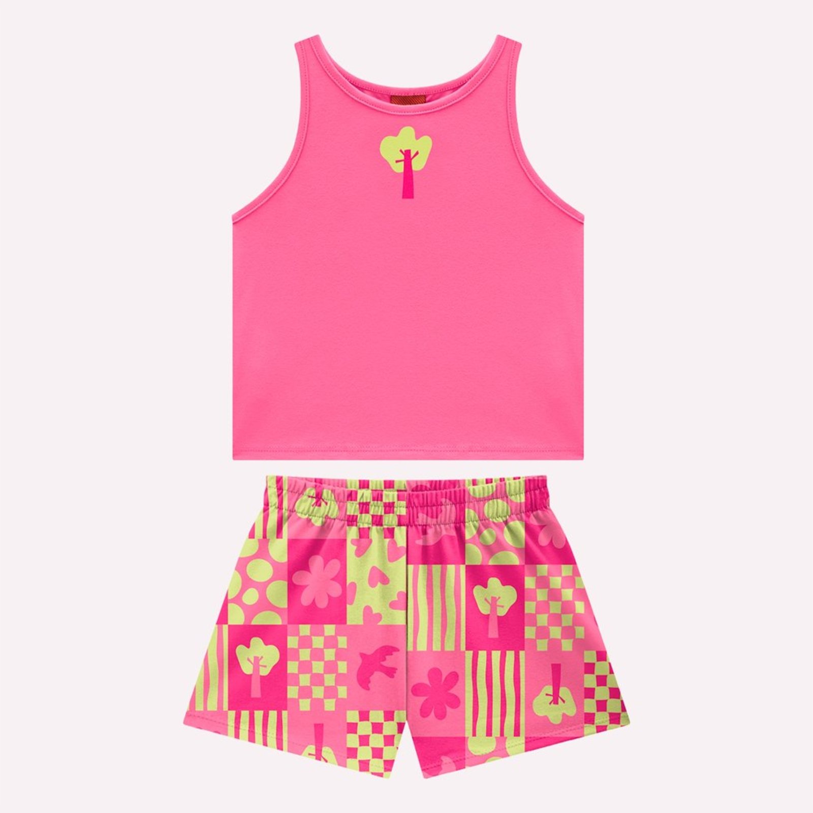 Infantil - Conjunto Menina Estampa Kyly