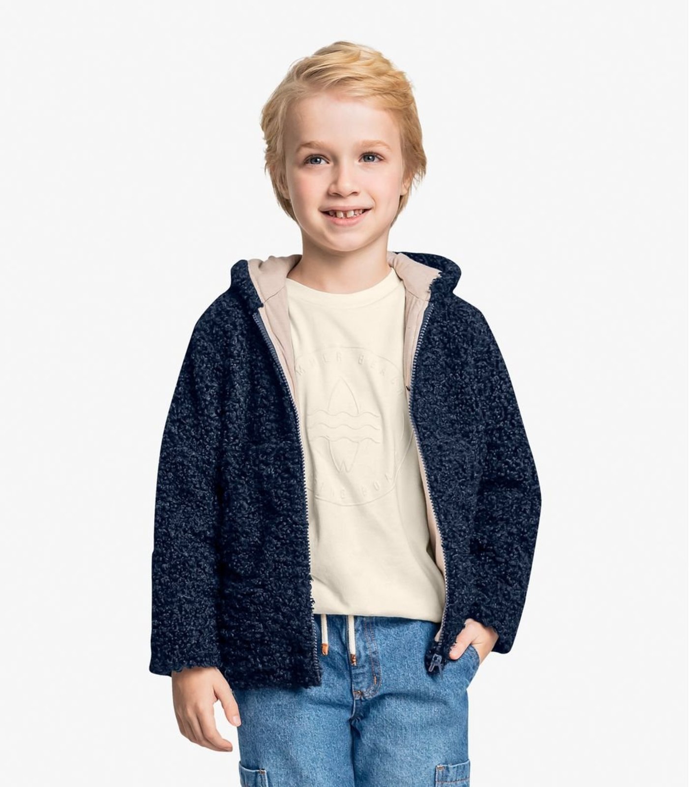 Infantil - Jaqueta Trick Nick Azul