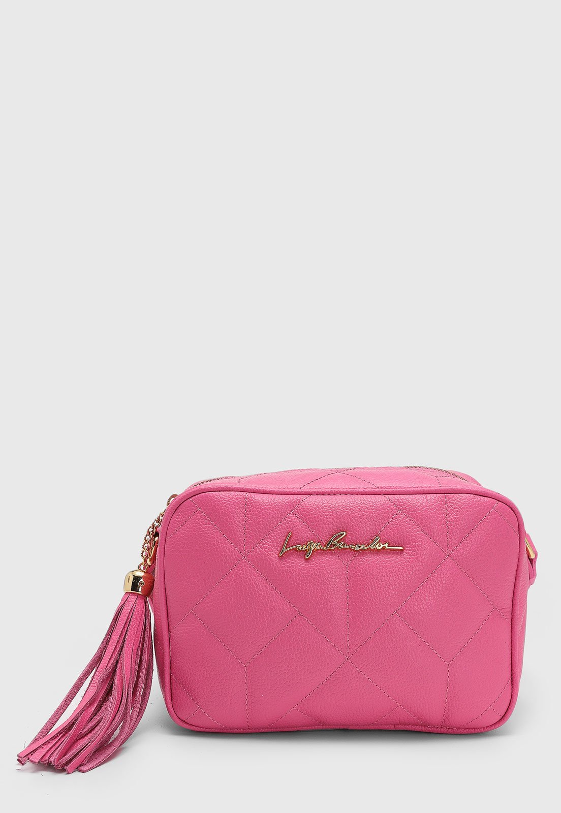 Bolsa Transversal Luiza Barcelos Alça Ajustável Rosa