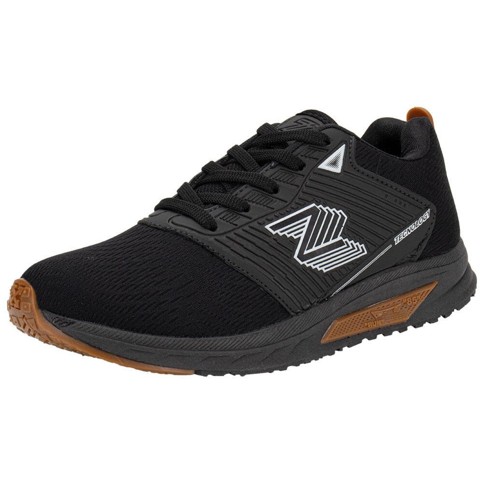 Tênis Masculino Zeuz 113Nx 1070113 Preto
