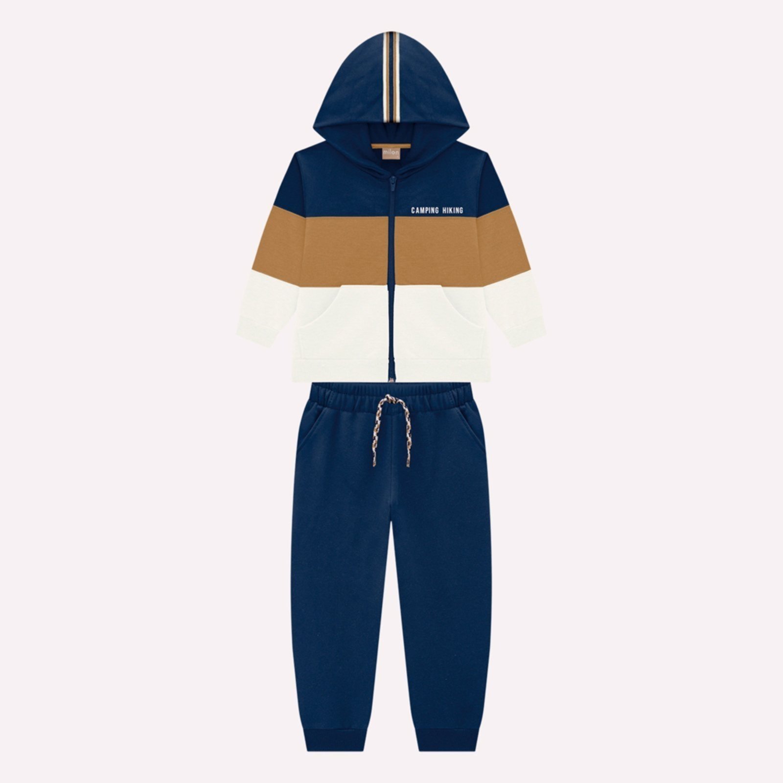 Infantil - Conjunto Menino com Capuz Milon