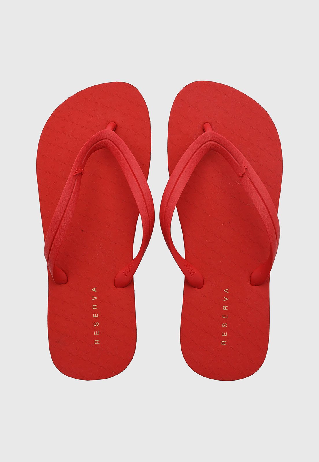 Chinelo Masculino Reserva Logo Vermelho