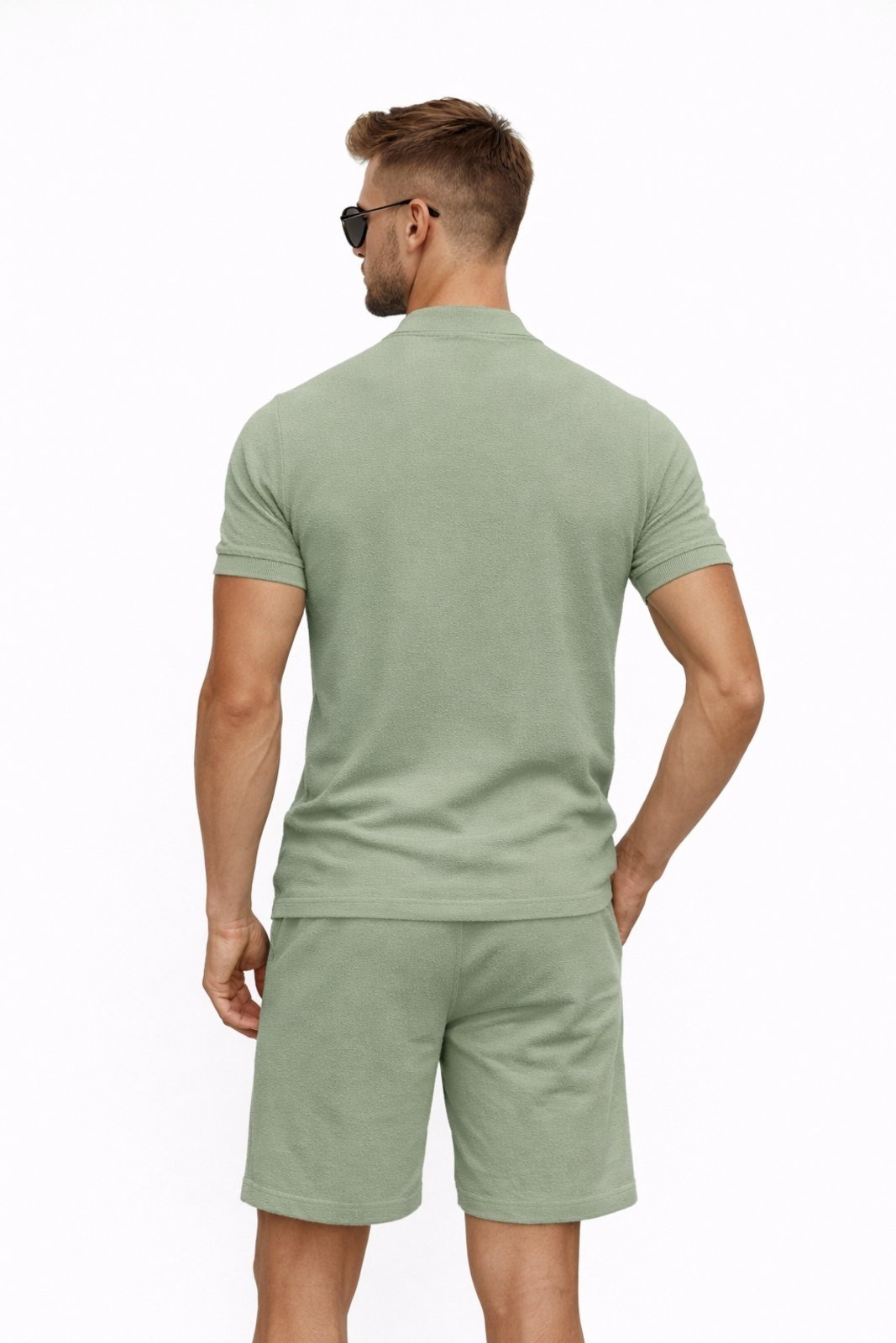Vista 3 Conjunto Italiano D Bell Outlet Fashion Tricot verde D BELL OUTLET FASHION verde