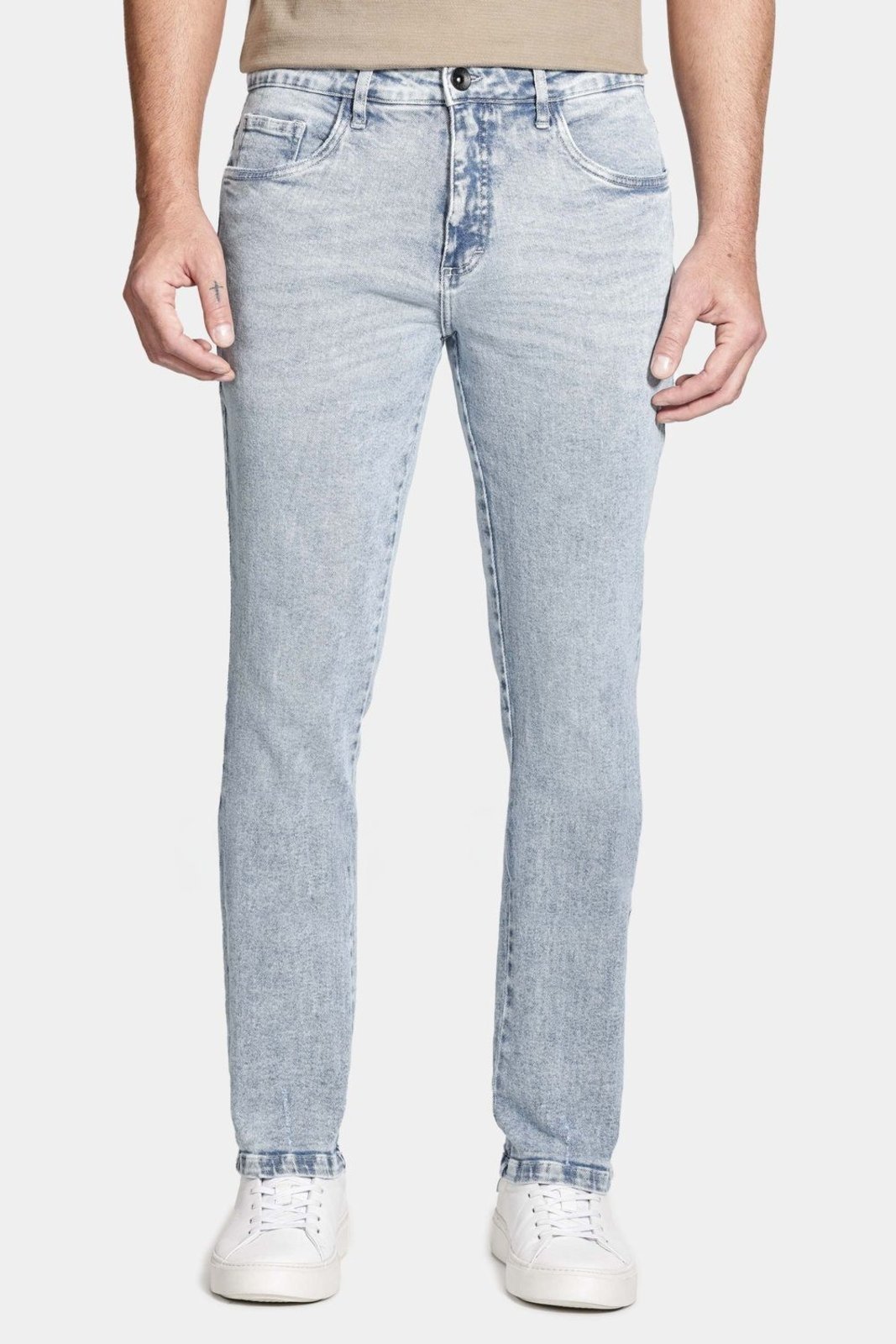 Calça Aramis Jeans Regular Azul Escuro