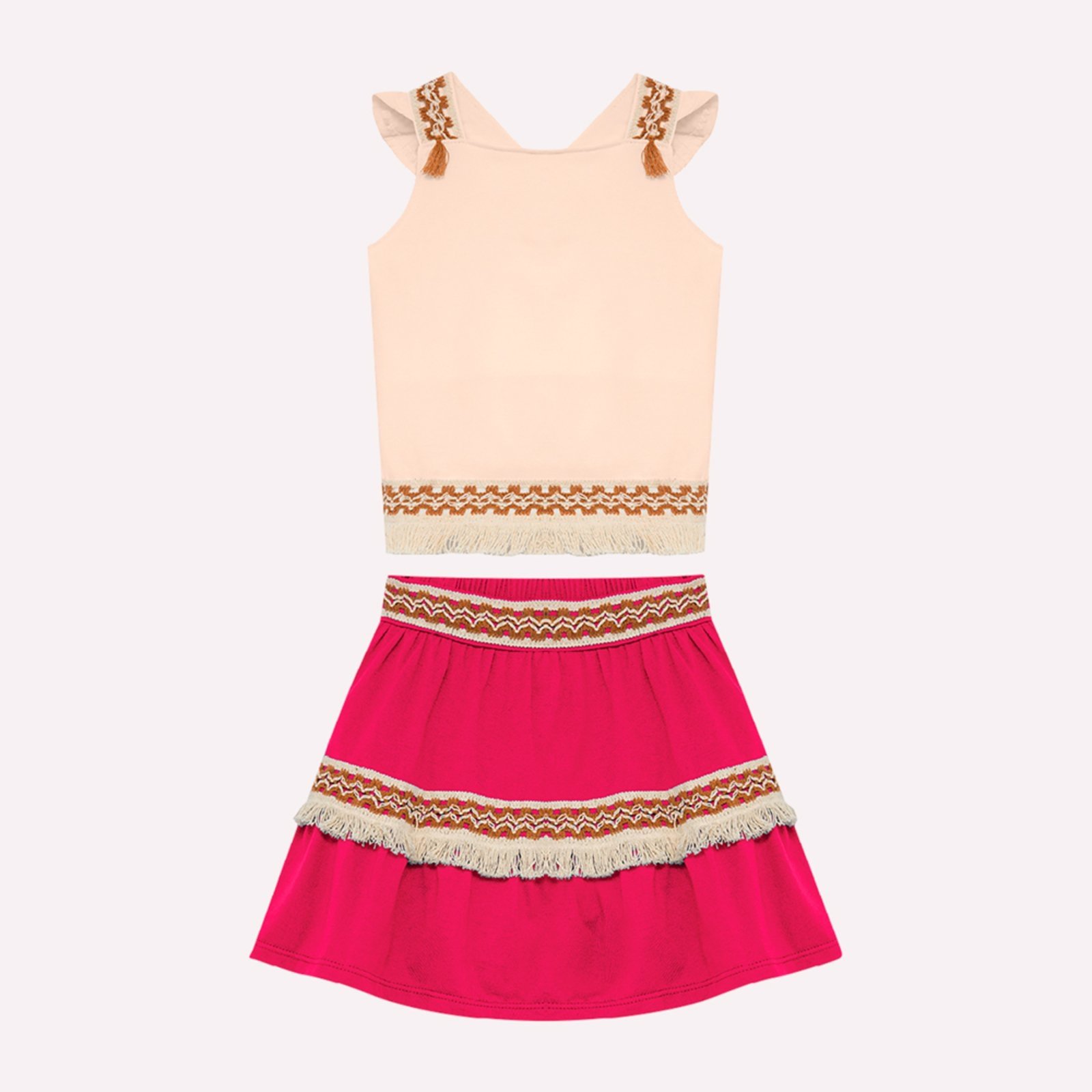 Infantil – Conjunto Menina com Aviamentos Nanai