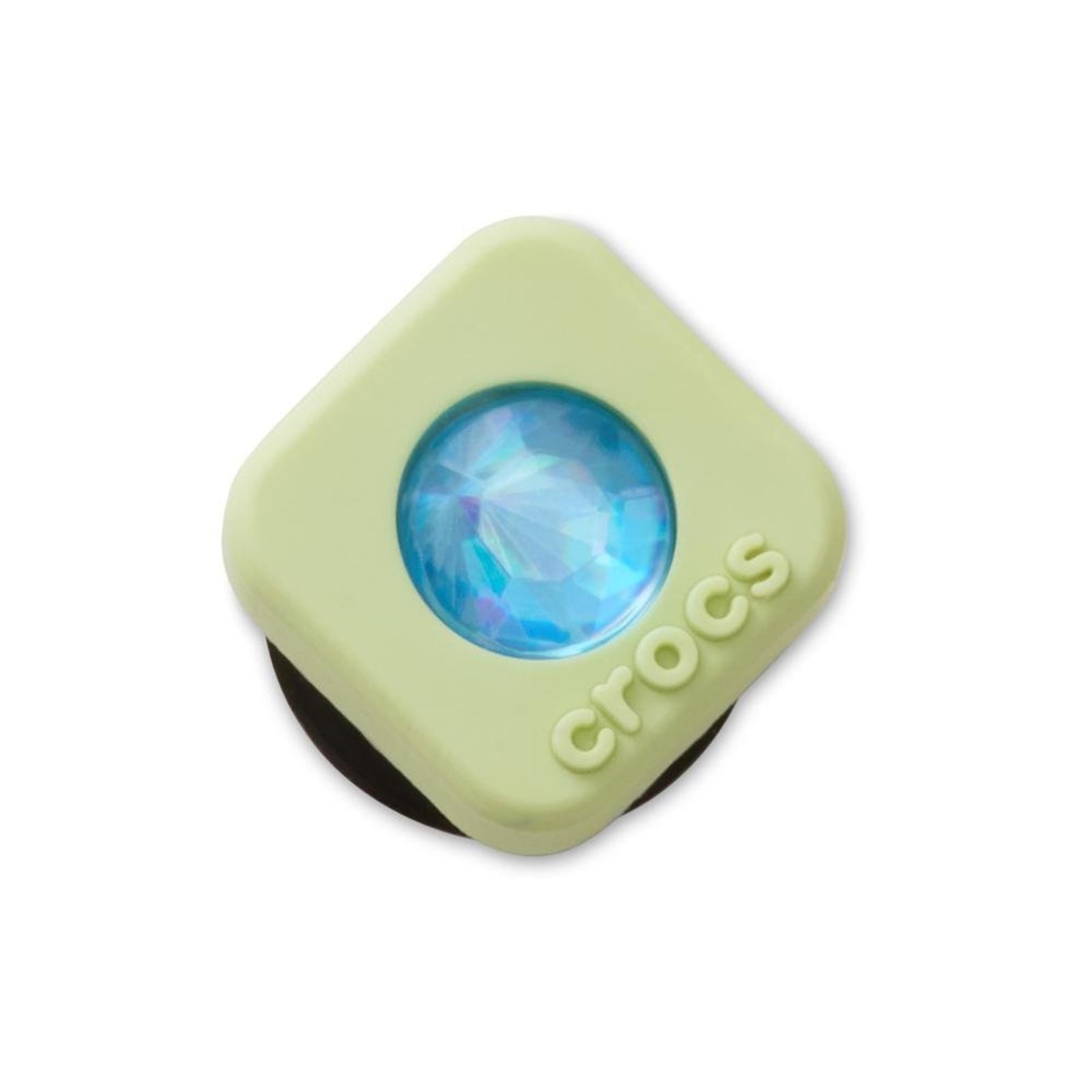 Infantil - Jibbitz™ Gema Verde Smt Único Branco