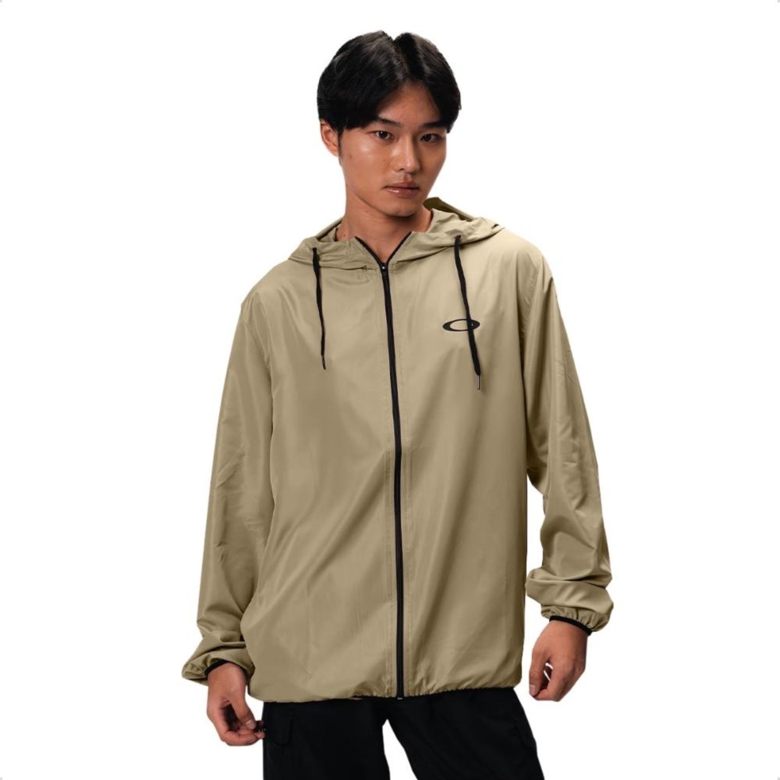 Jaqueta Oakley Masculina Essential Windbreaker Bege
