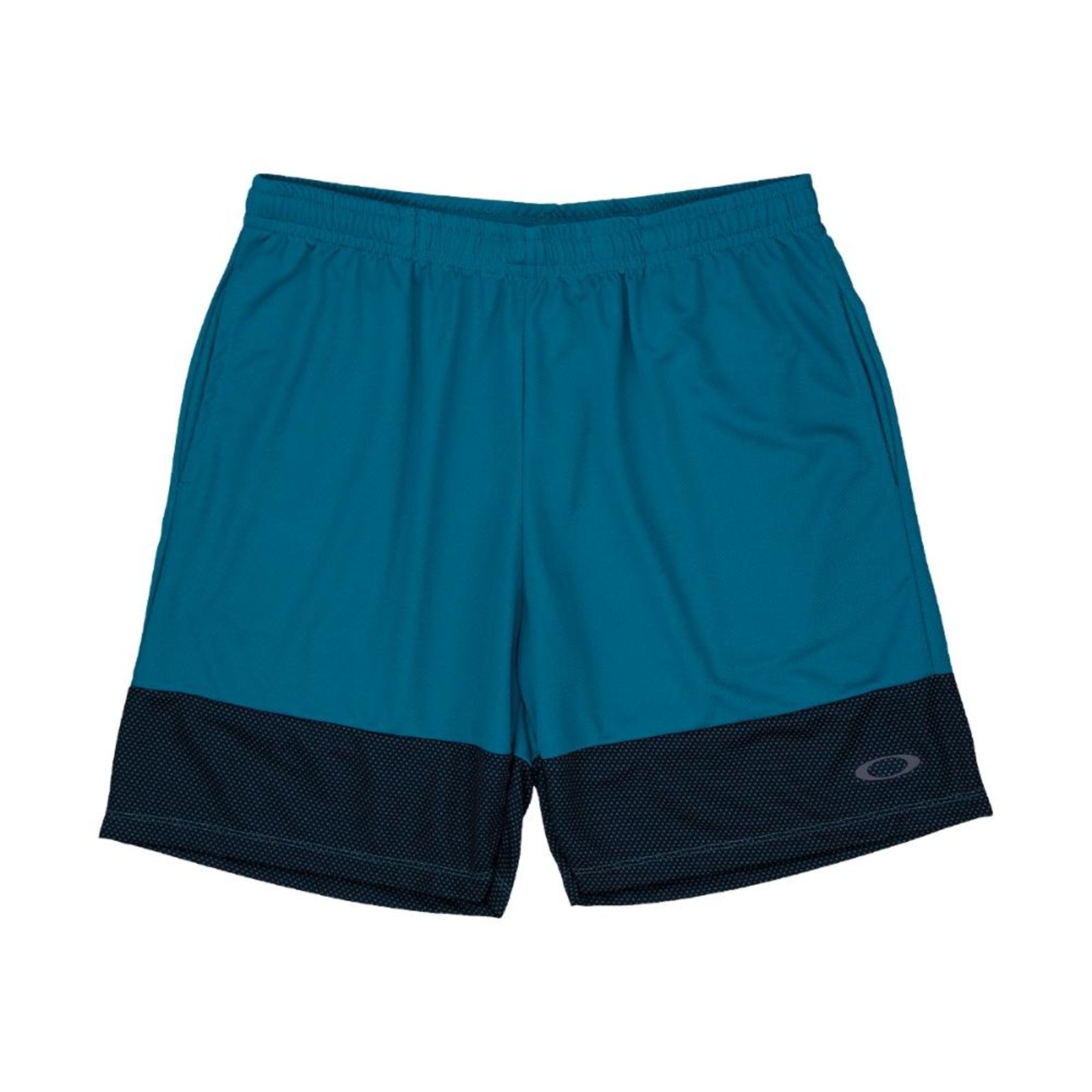 Bermuda Masculina Oakley TRN Knit Graphic Shorts – Blackout – G Verde