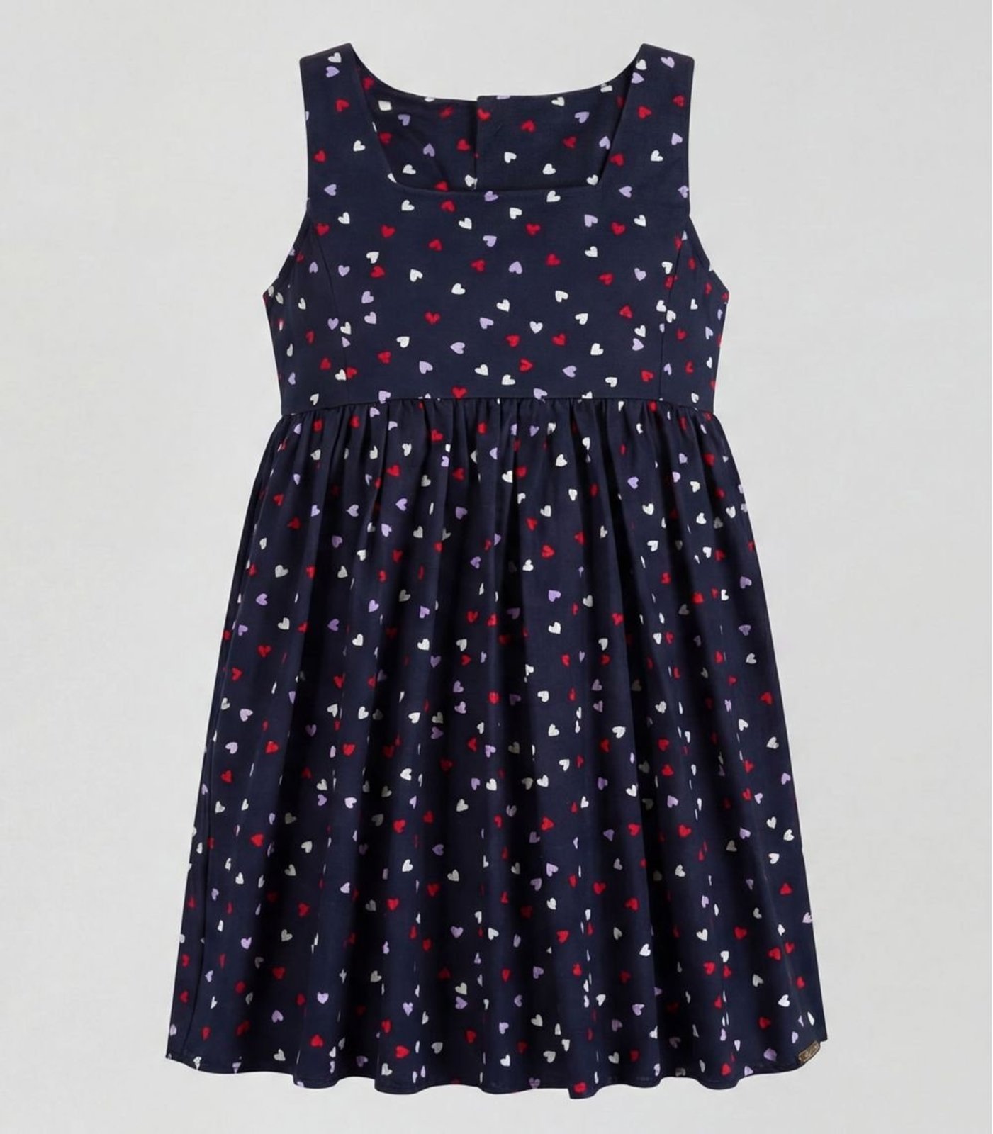 Infantil - Vestido Popeline Trick Nick Azul