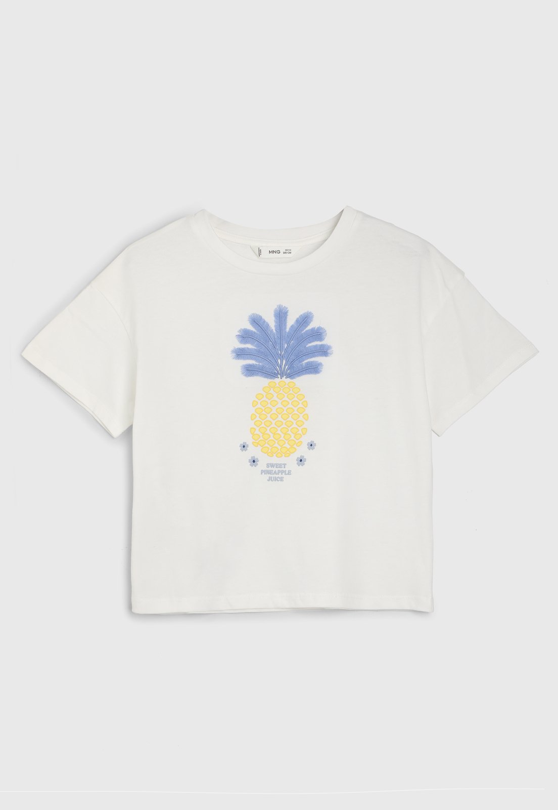 Infantil - Camiseta MANGO Frutas Off-White
