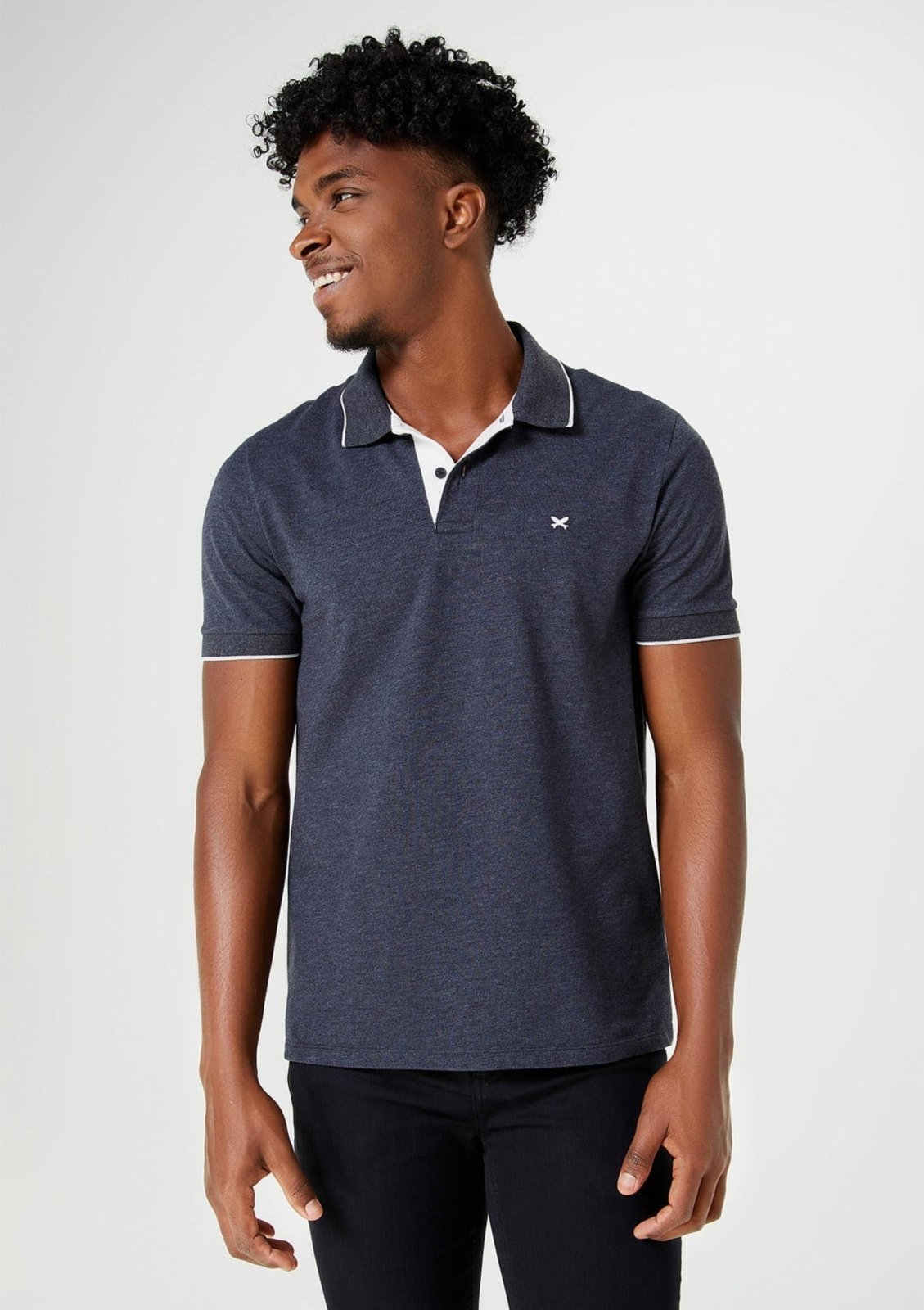 Camisa Polo Básica Masculina Em Malha Piquet