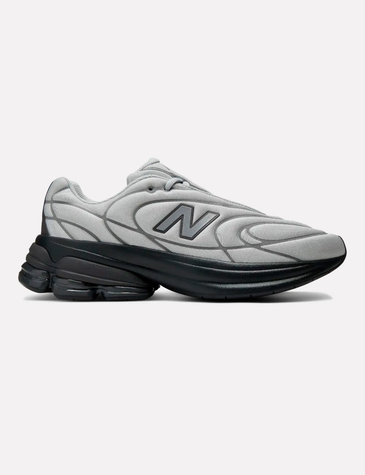 Tênis New Balance 5030 Cinza/Preto Metalizado