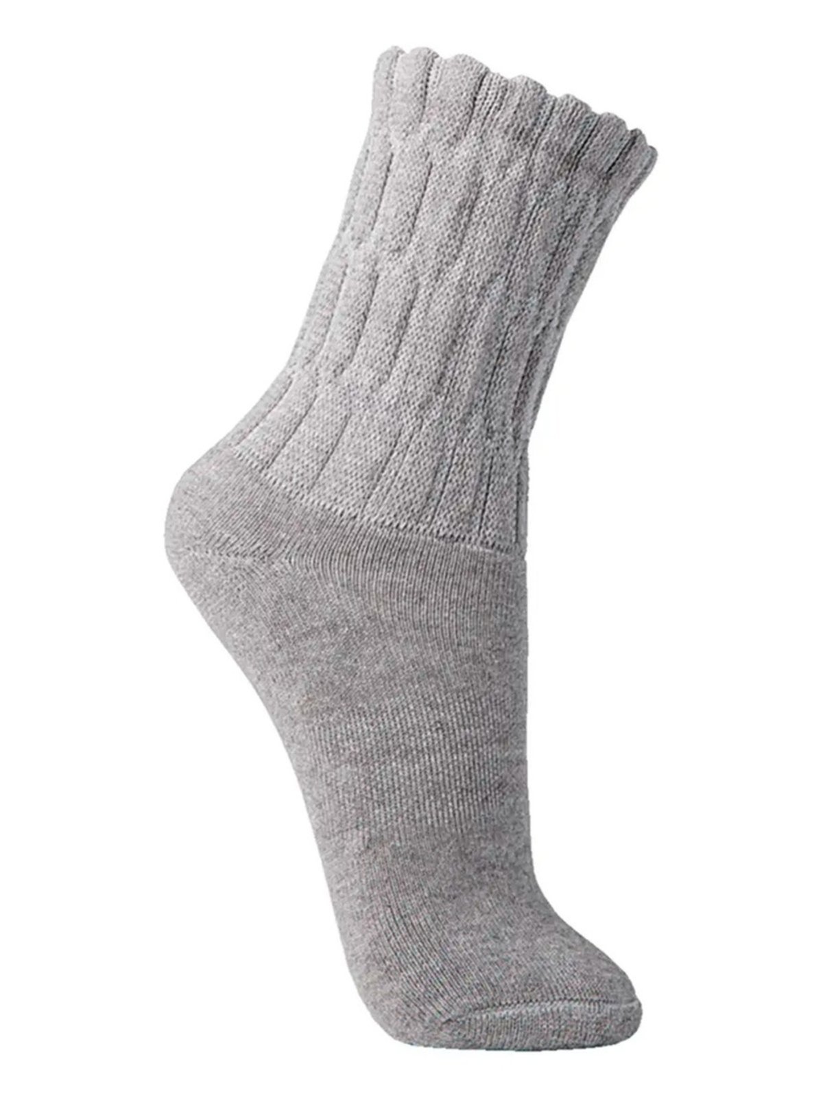 Vista 3 Kit com 8 Pares de Meias Aeróbica Lupo cinza Lupo cinza