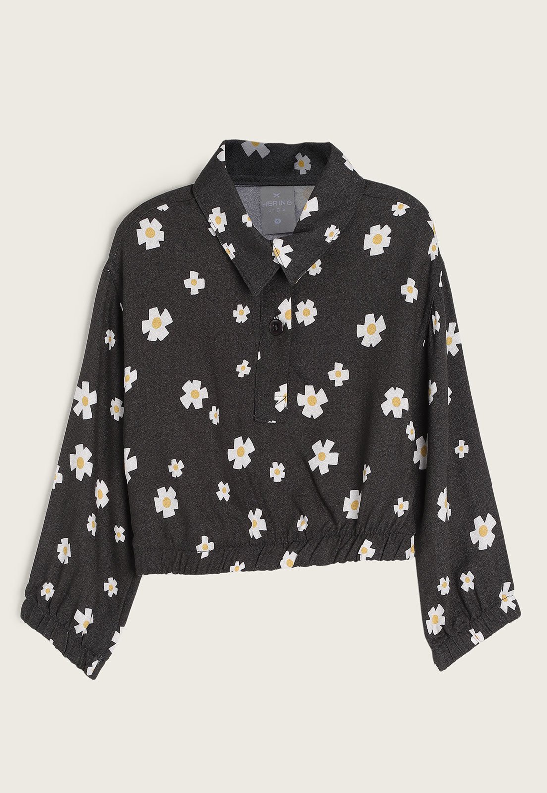 Infantil – Camisa Hering Floral Verde
