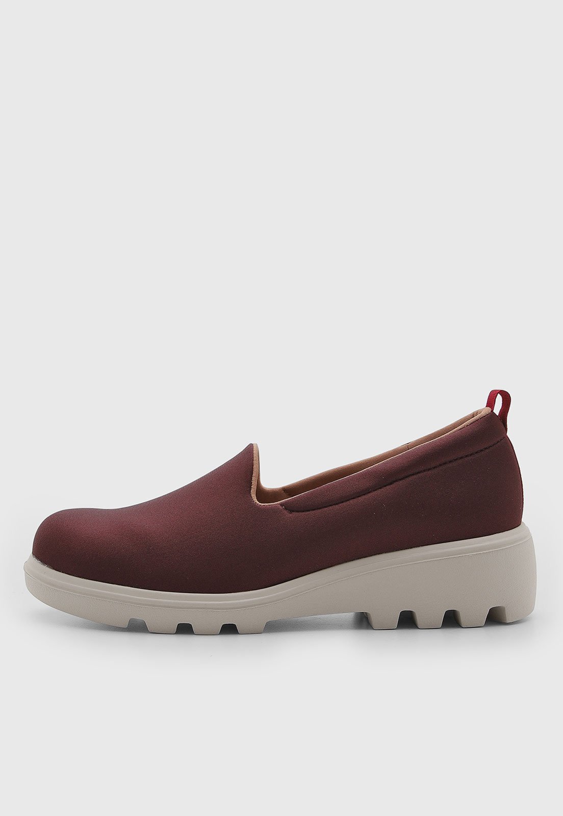Tênis Slip On Feminino Usaflex Vinho