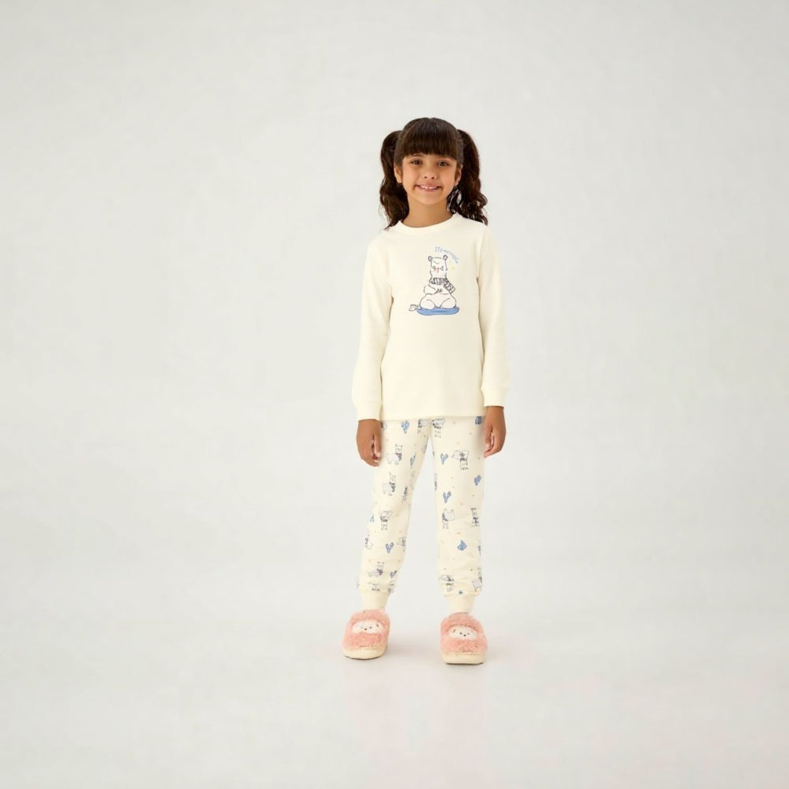 Pijama Bege Pulla Bulla Menina - 200922-1271