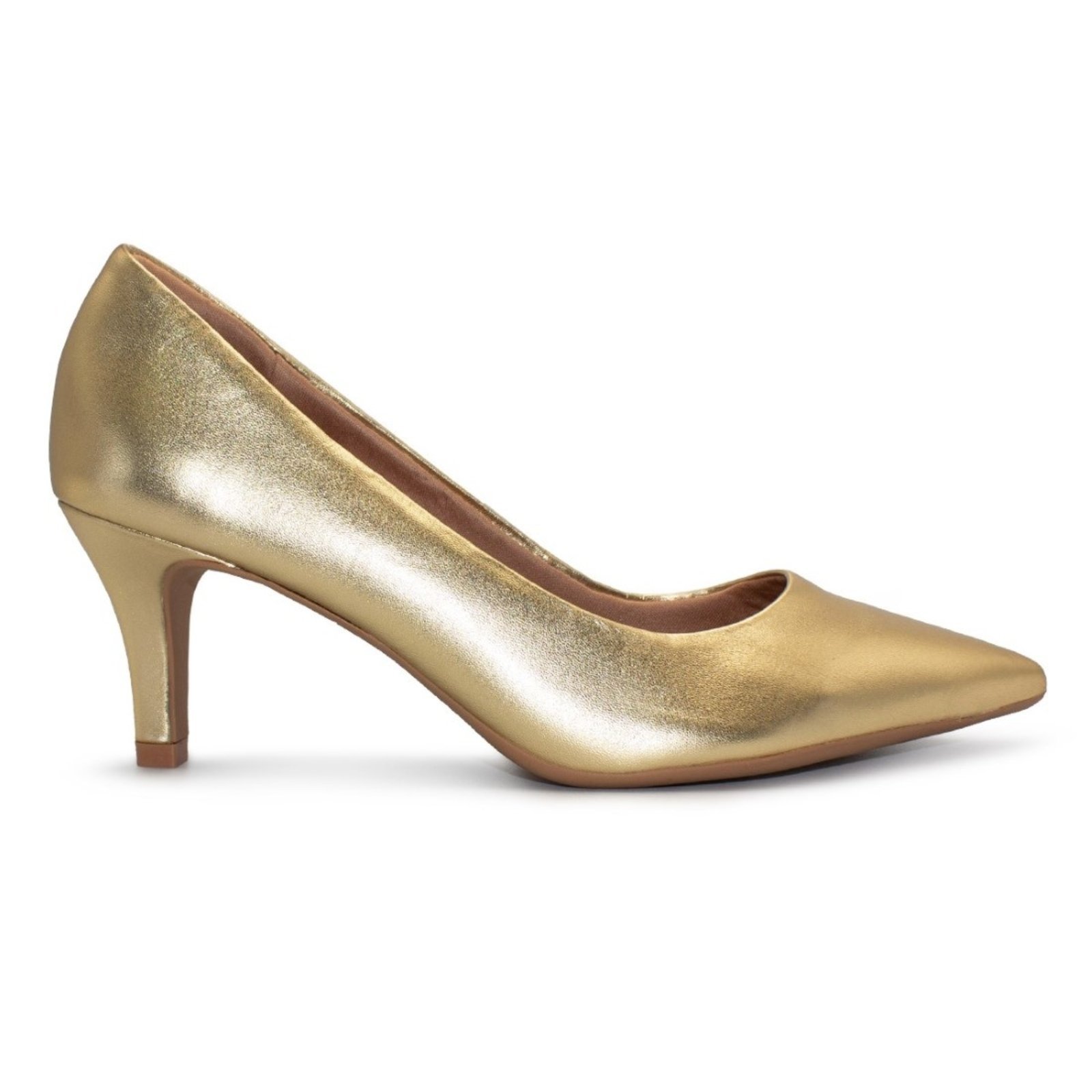 Scarpin Usaflex Feminino Casual Salto Fino Z7601