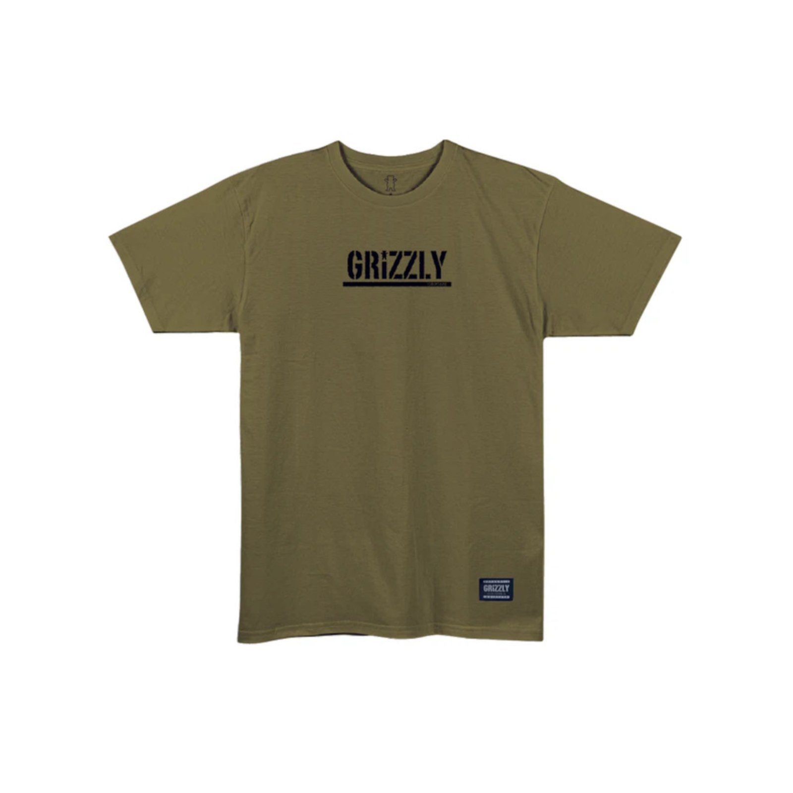Camiseta Grizzly Og Stamp Tee - KHAKI