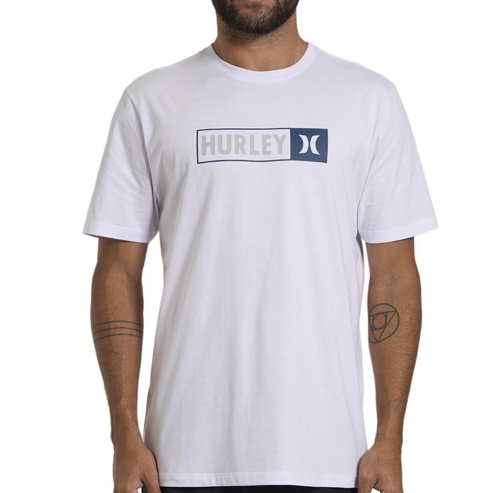 Camiseta Hurley Track Over WT26 Masculina Branco