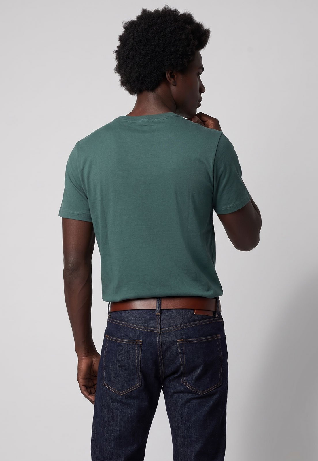 Camiseta Masculina Quiksilver Full Logo Verde