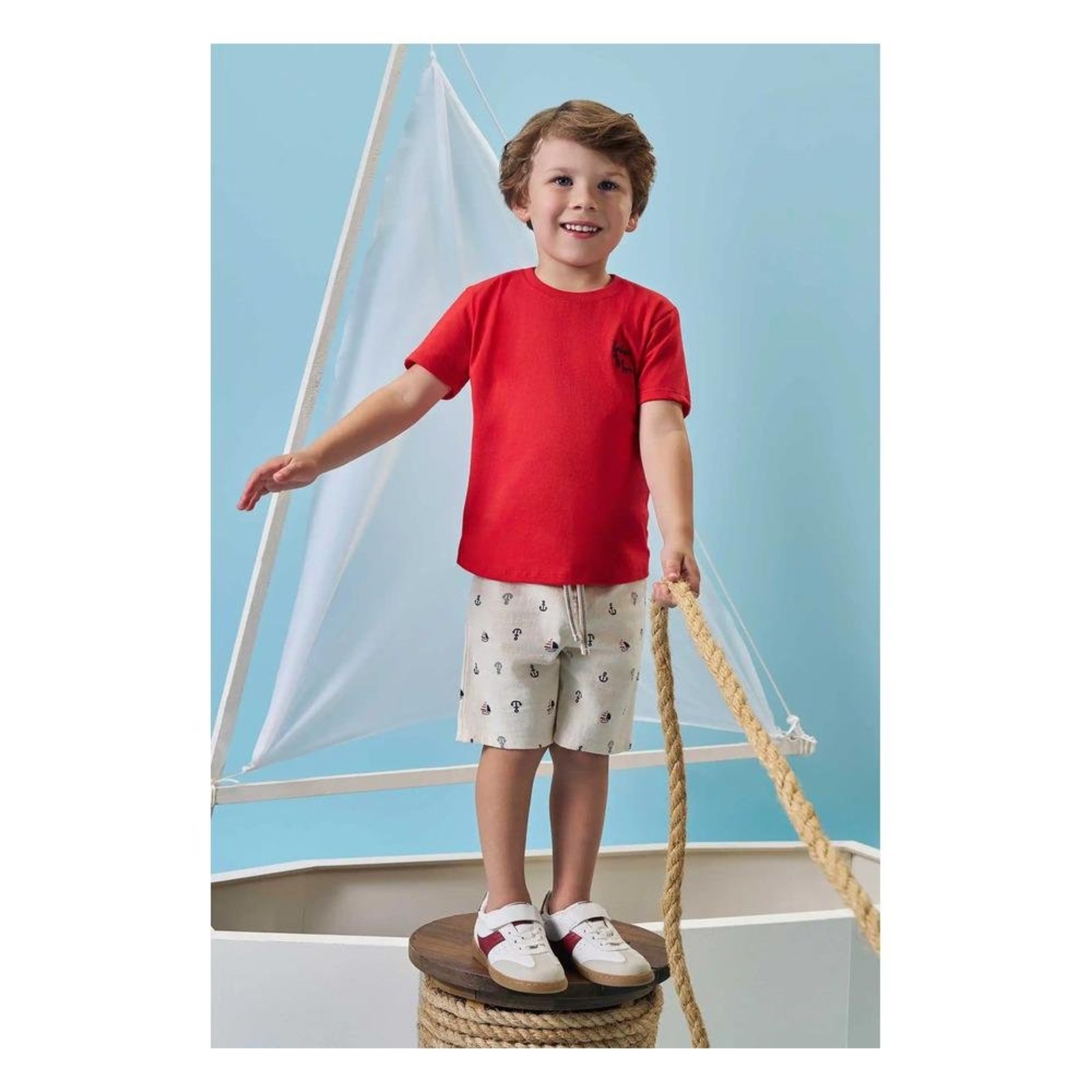 Infantil - Conjunto Menino Estampado Lucboo 1 Unico