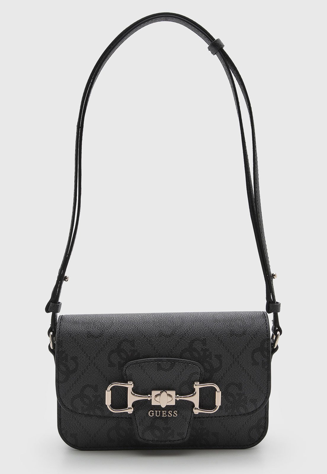 Bolsa Feminina Guess Design Estruturado Preta