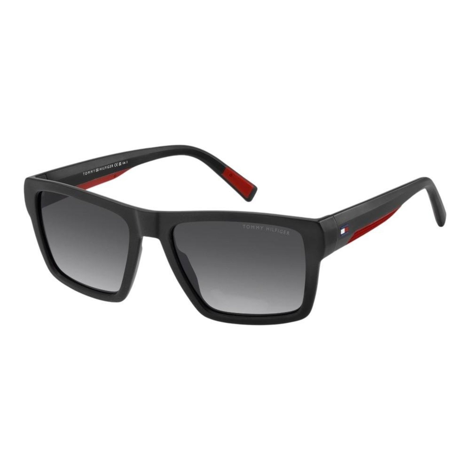 Óculos Tommy Hilfiger 2324S Preto e Vermelho Masculino