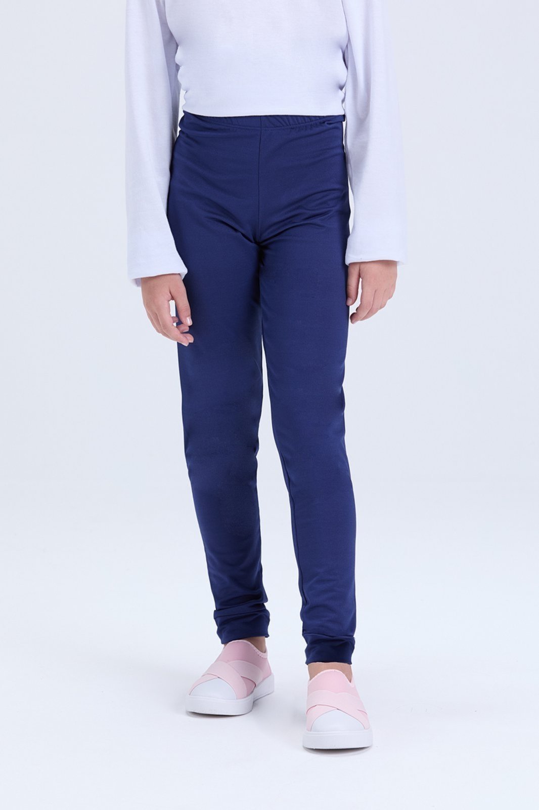 Vista 2 Infantil - Calça Legging Térmica Inverno Avulsa VIDA COSTEIRA lilás VIDA COSTEIRA lilás
