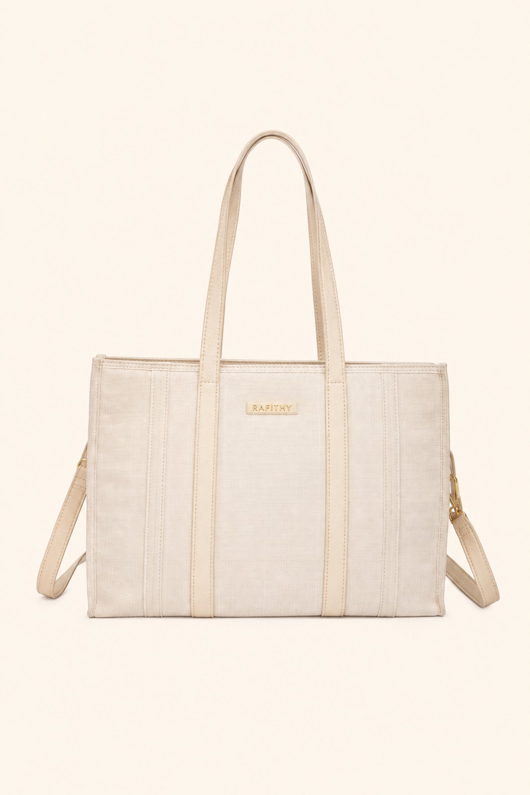 Bolsa Feminina Grande D Bell Outlet Fashion Tote Branco