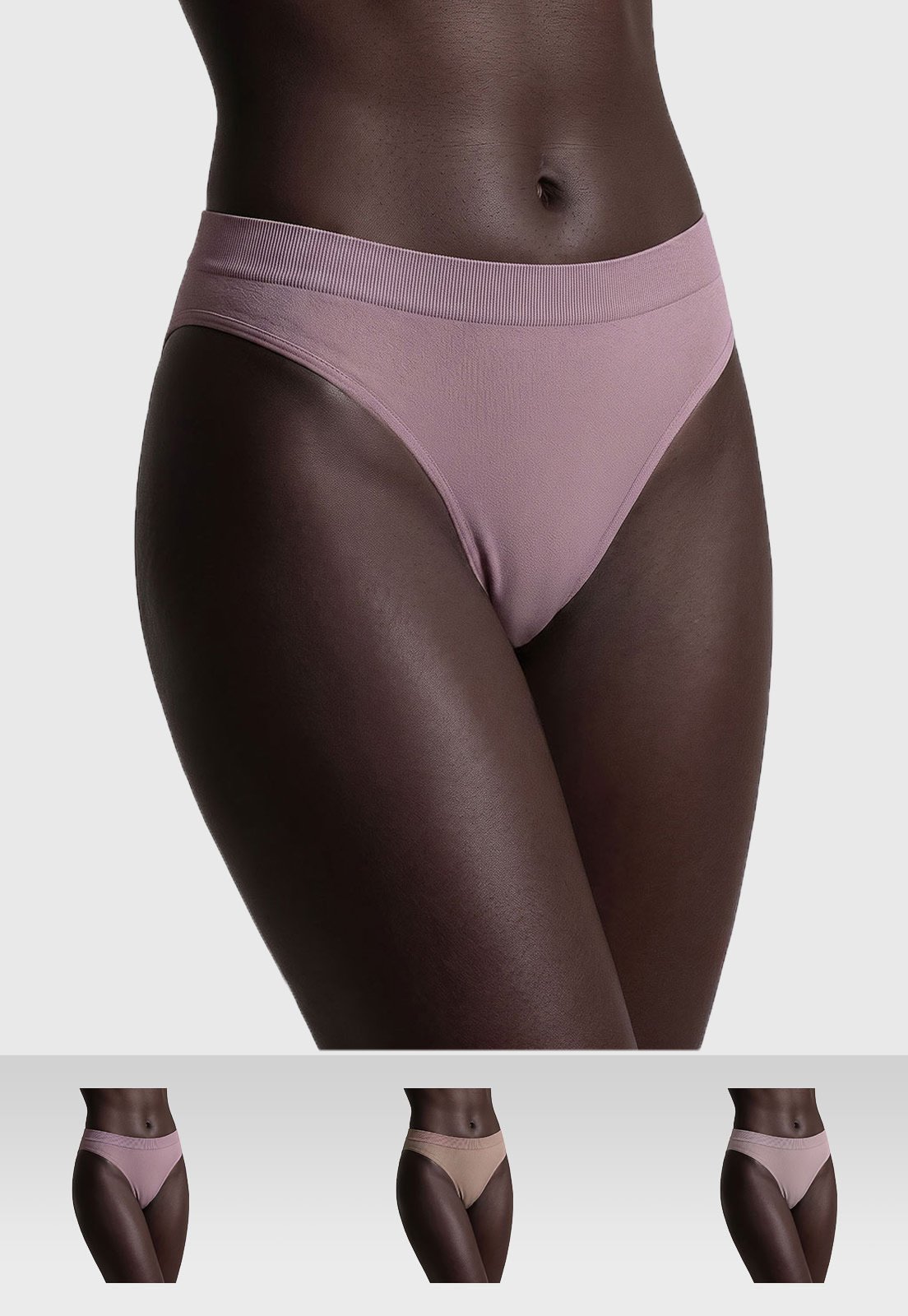 Kit 3 Calcinhas Femininas Trifil Tanga Rosa