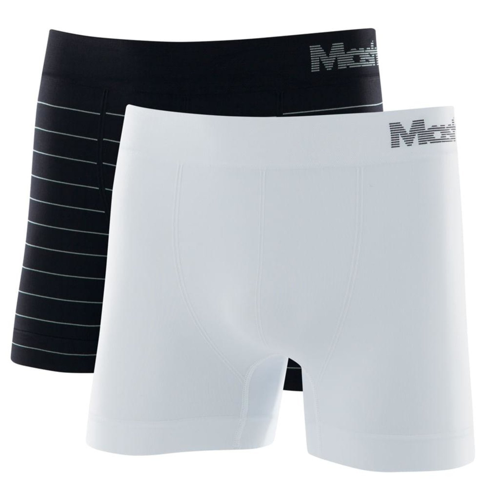 Kit 2 Cuecas Boxer Mash Masculina Microfibra Sem Costura Azul royal G