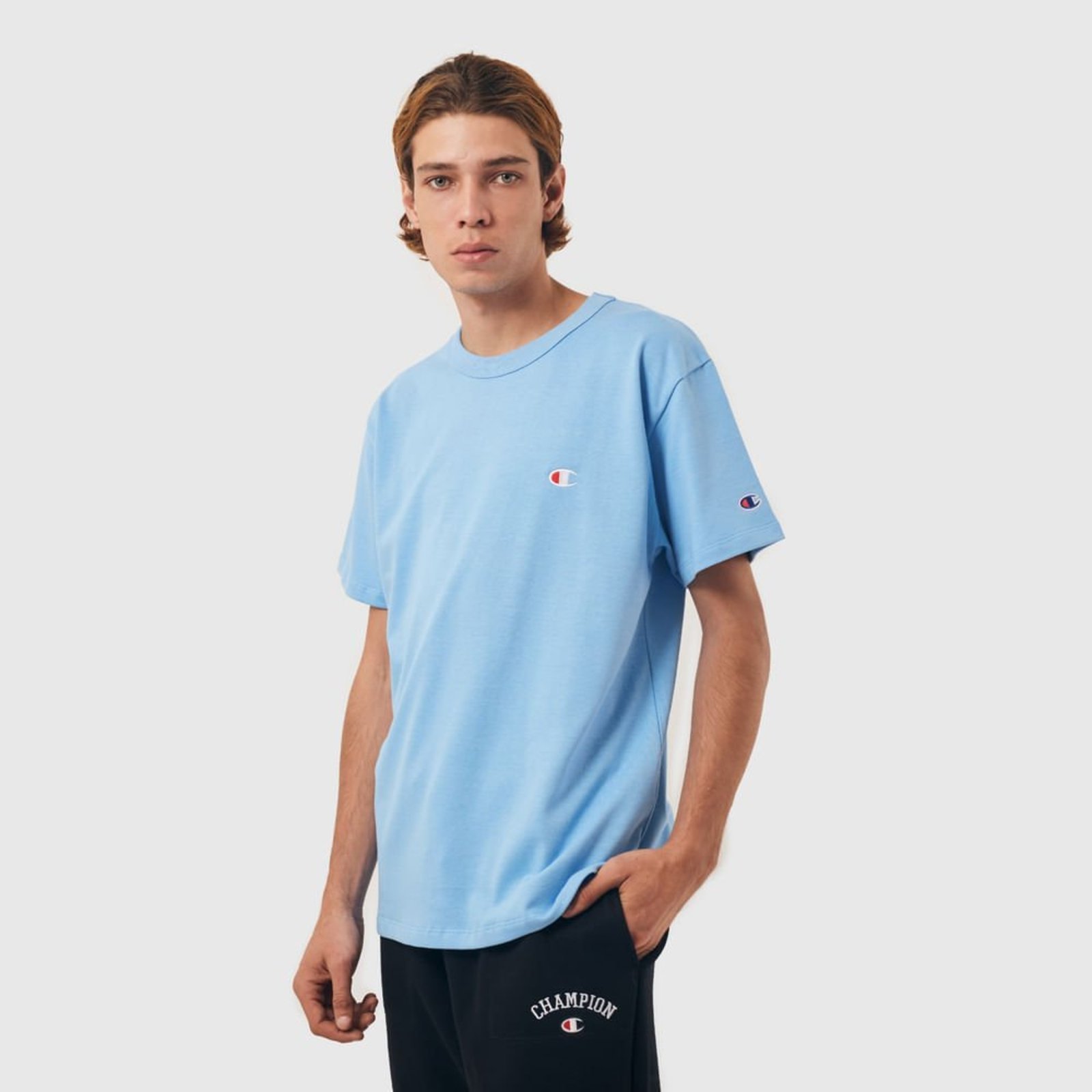 CAMISETA CHAMPION LIFE LOGO C EMB