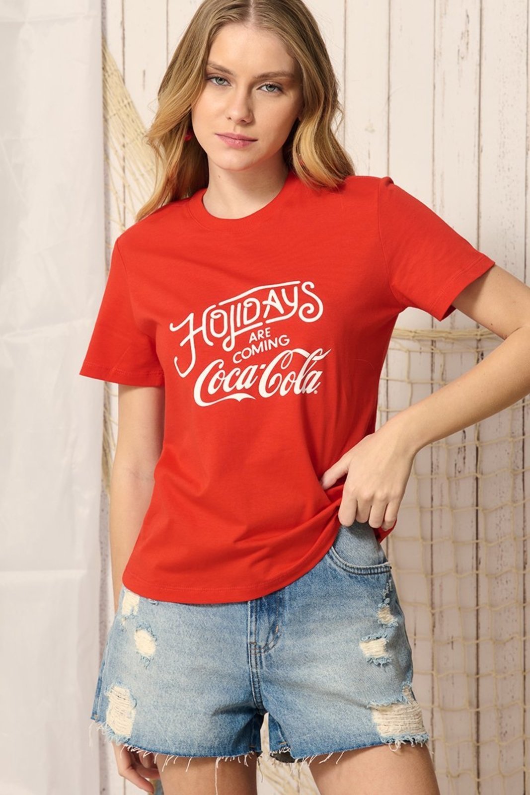 Camiseta Holidays Are Coming Coca-Cola