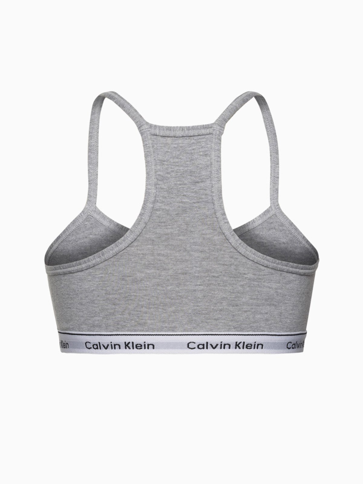 Vista 3 Top Menina Nadador Cotton Carrossel Calvin Klein Underwear - Mescla Calvin Klein Jeans cinza Calvin Klein Jeans cinza