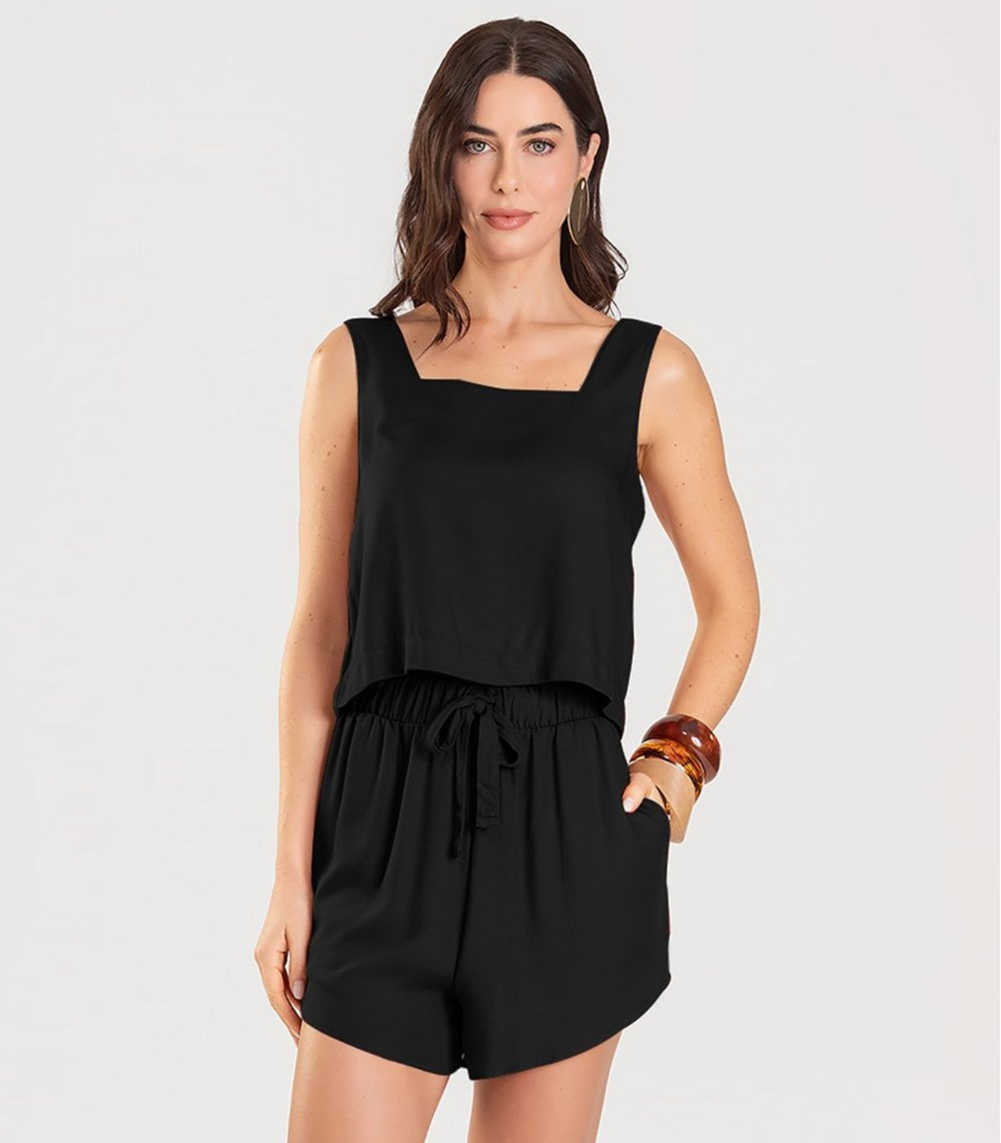 Vista 2 Shorts Feminino Dianna preto Dianna preto
